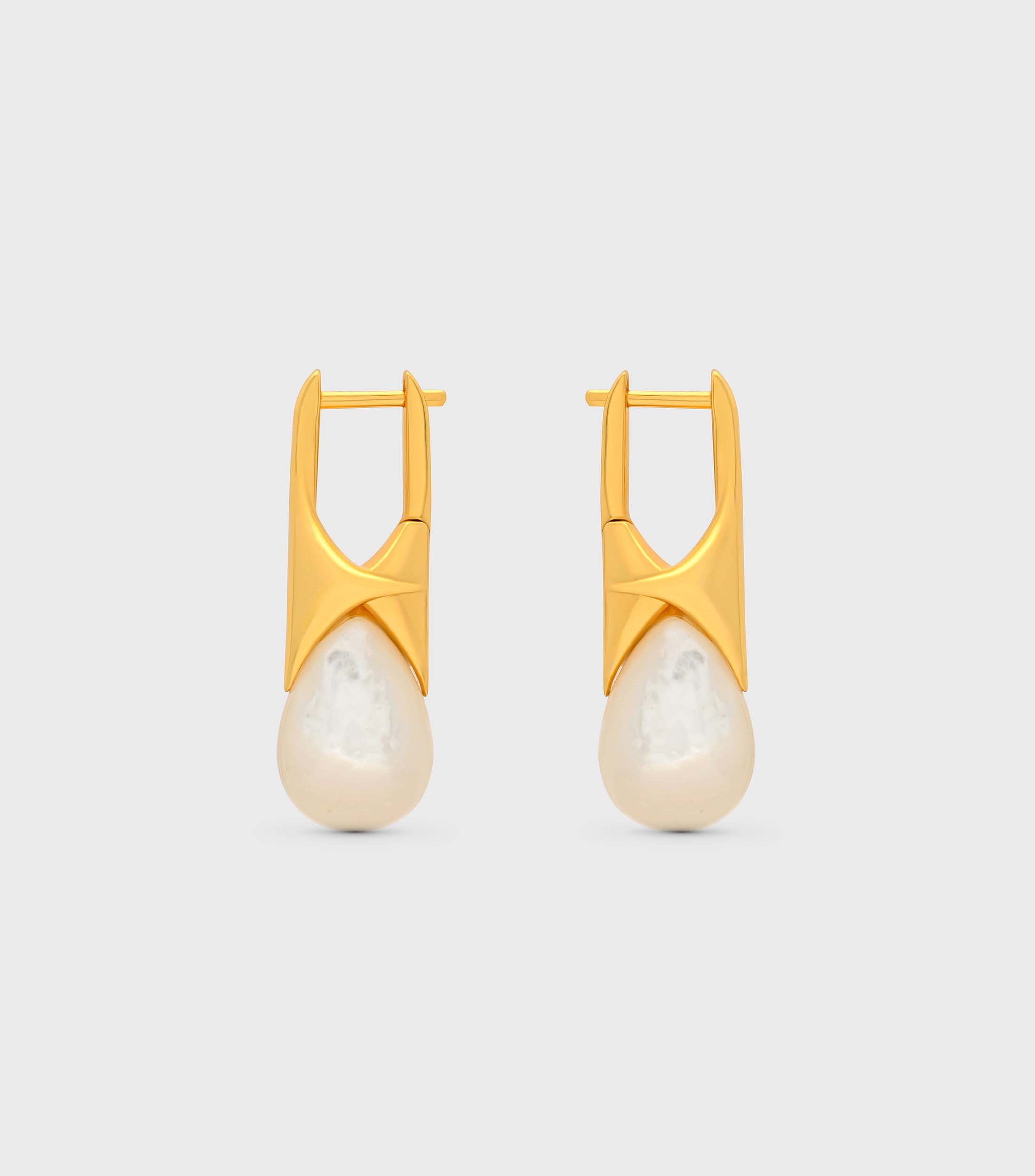 Semis Drop Pendant Earrings