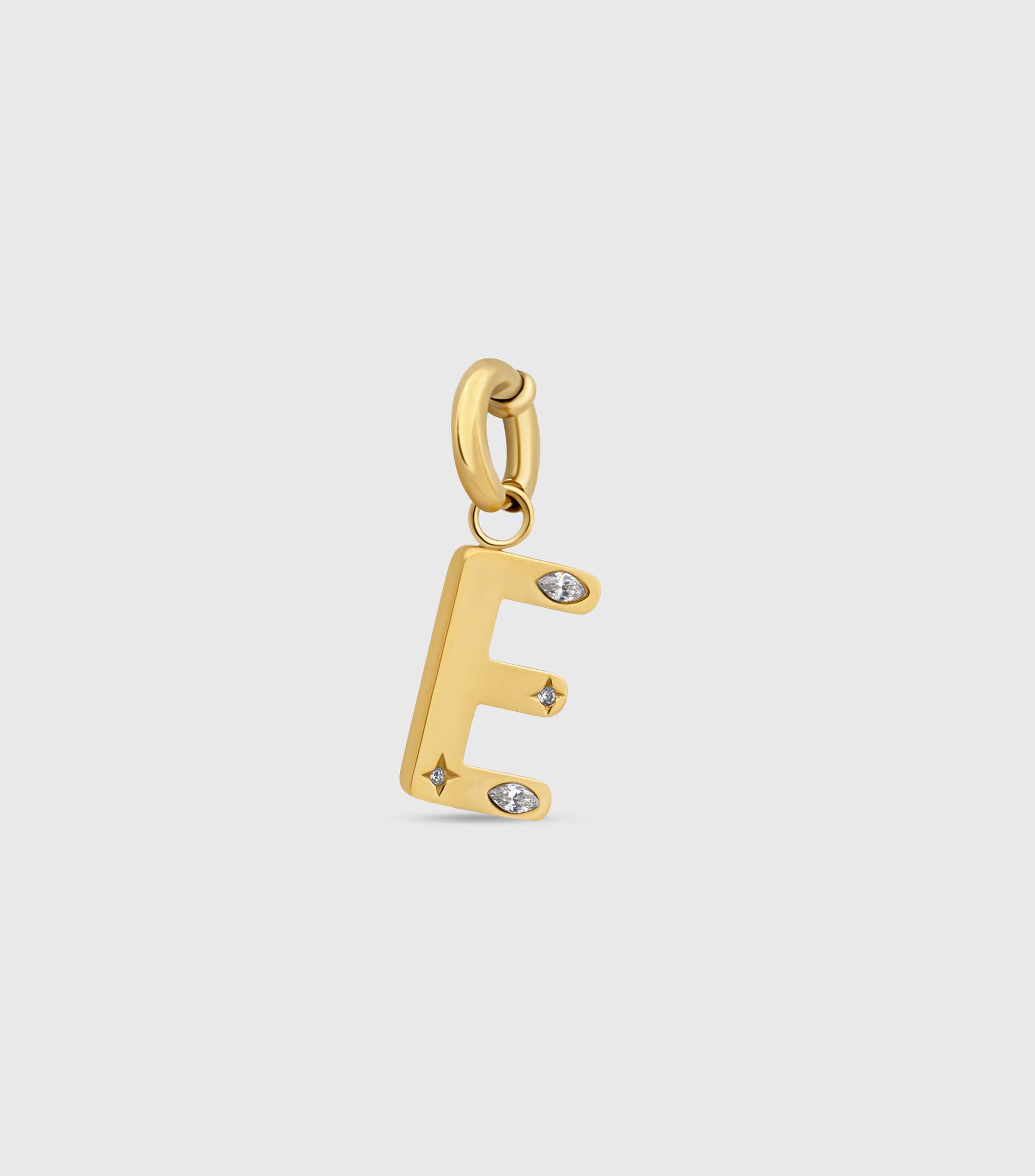 Initial Charm Pendant