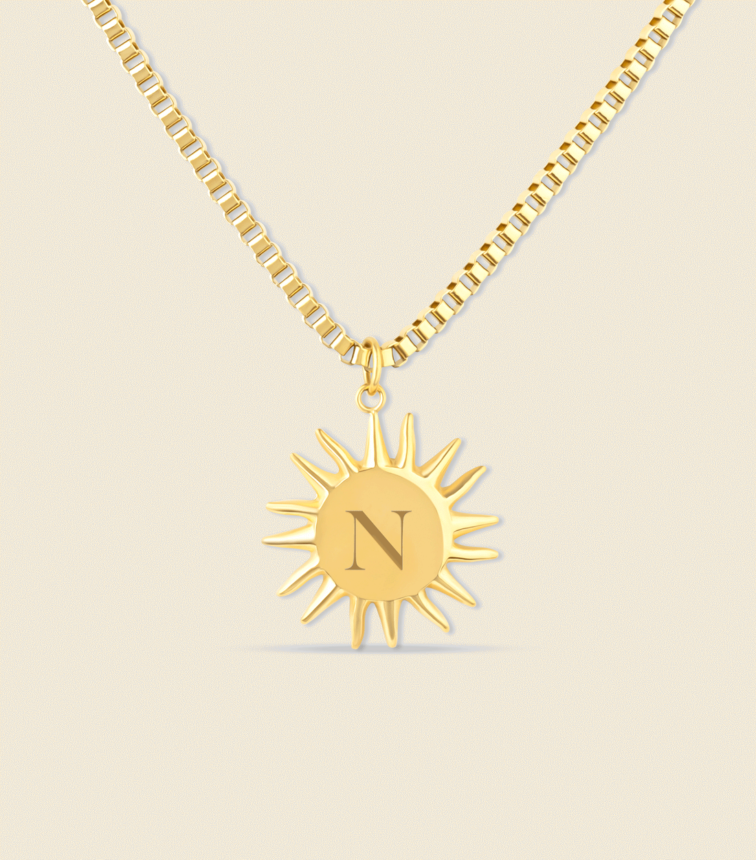 Eternal Sun Pendant Necklace