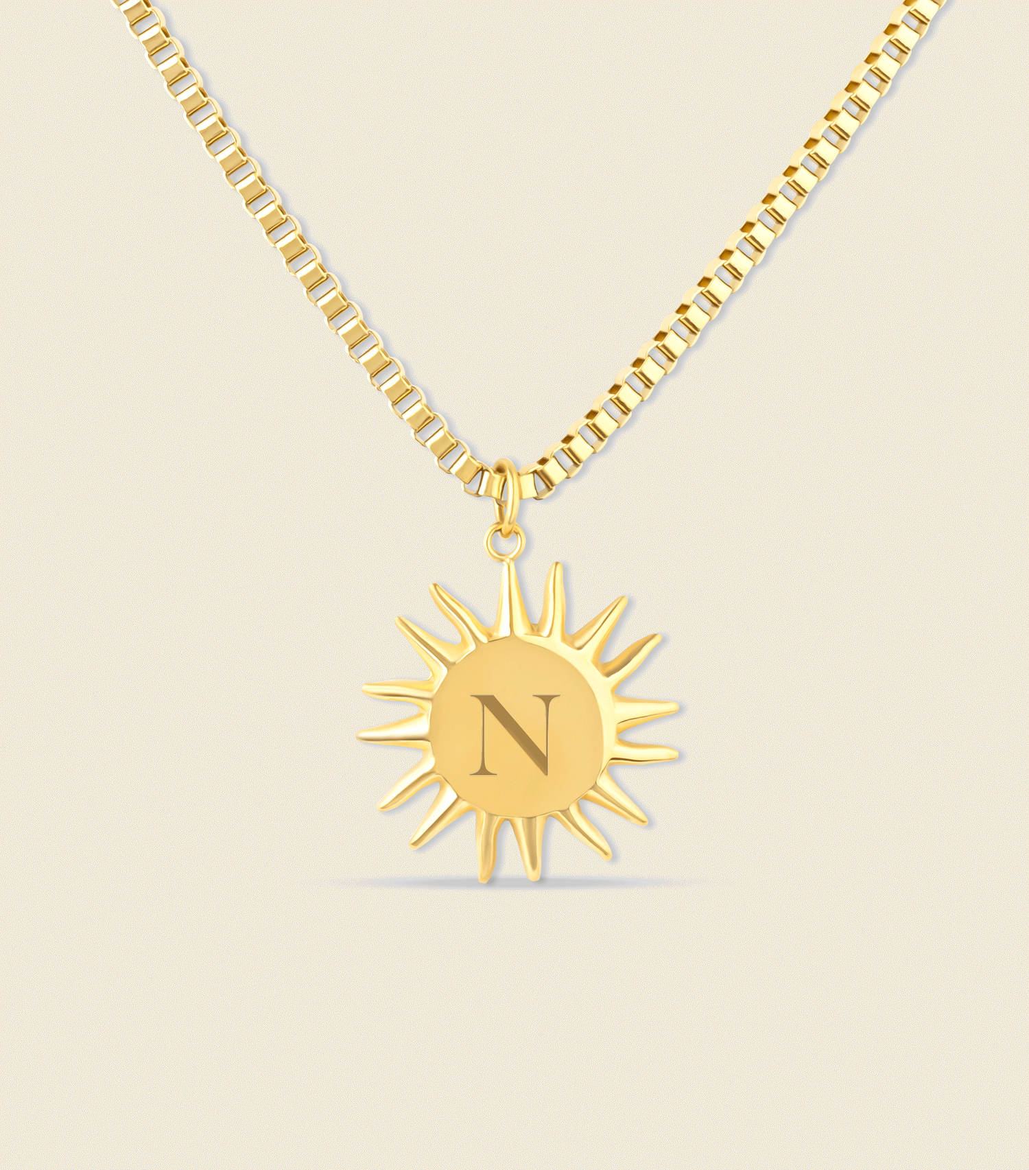 Eternal Sun Pendant Necklace