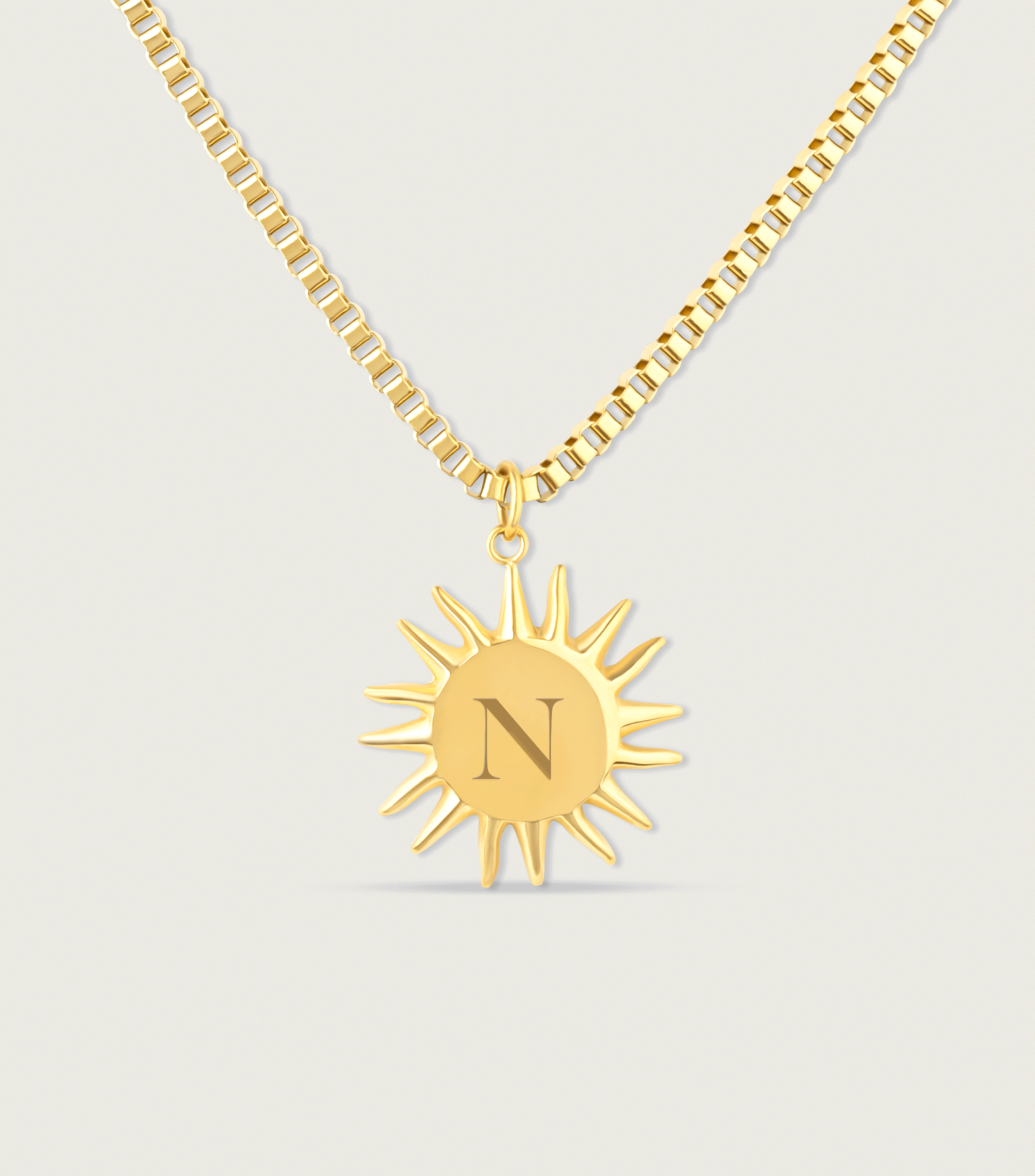 Eternal Sun Pendant Necklace