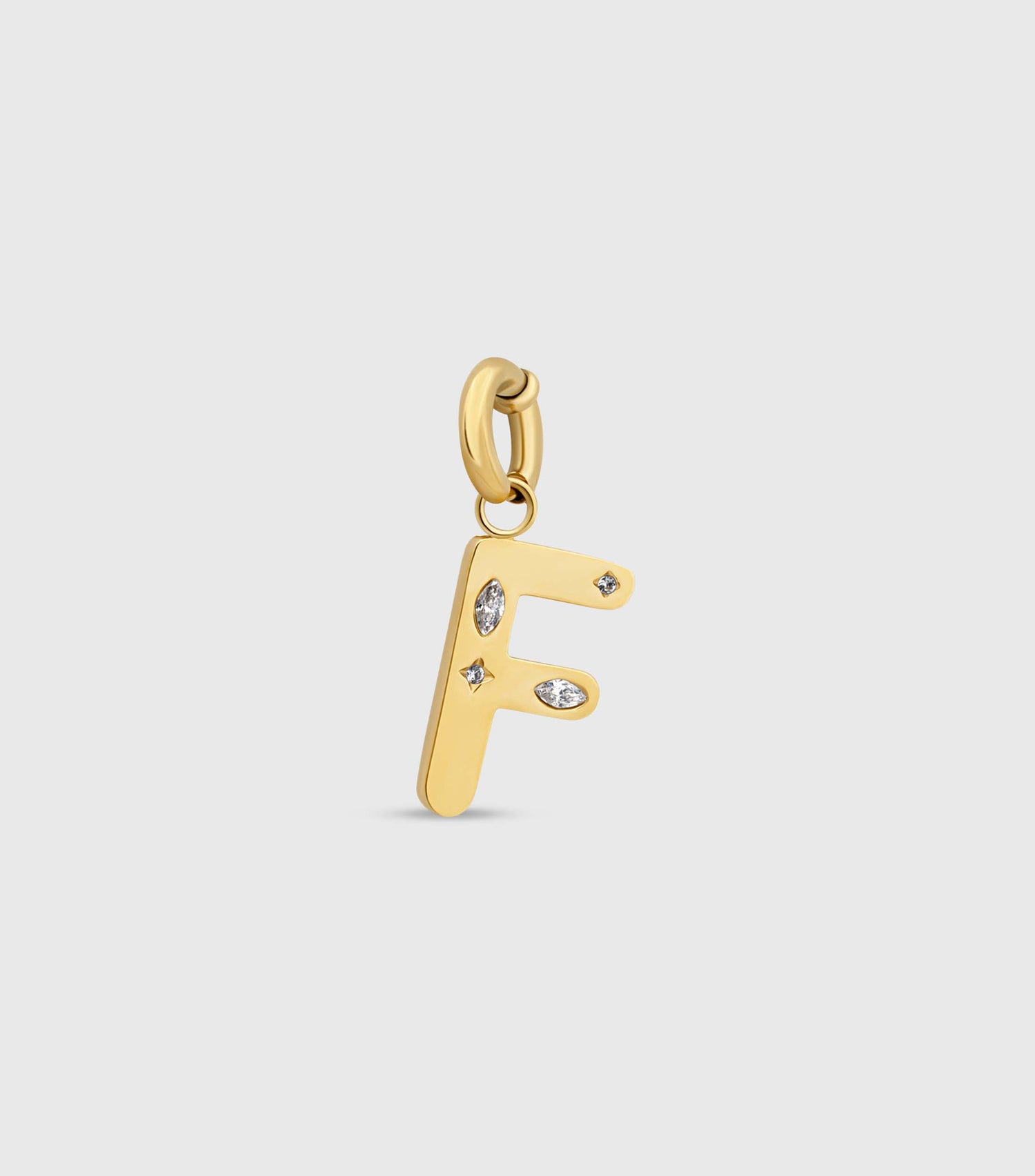 Initial Charm Pendant