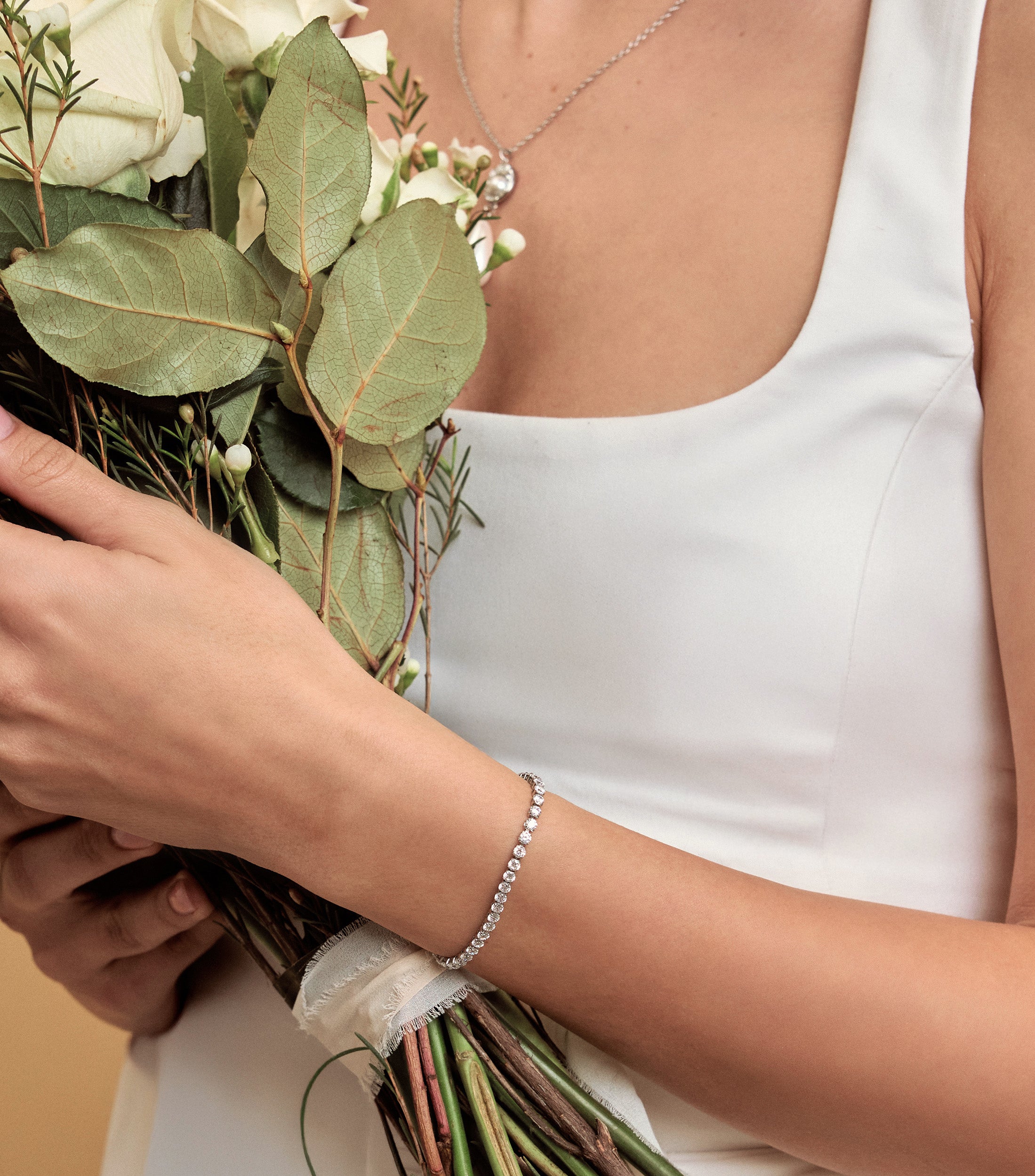 Zirconia Tennis Bracelet