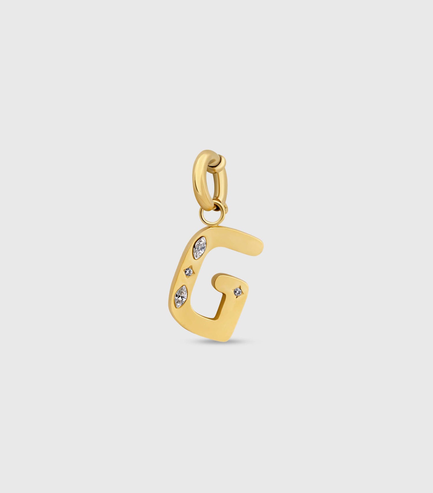 Initial Charm Pendant