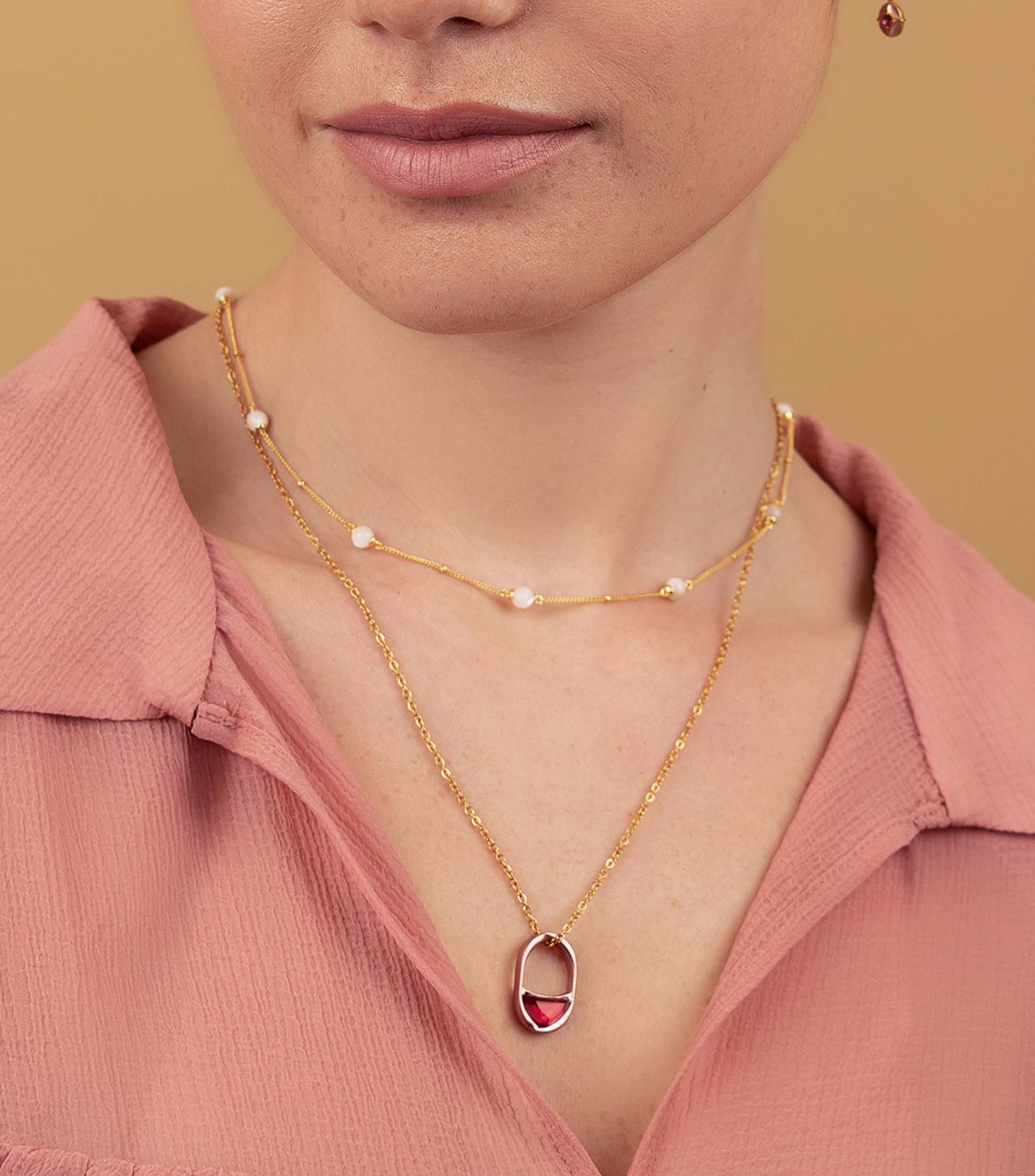 Radiant Bloom Pendant Necklace