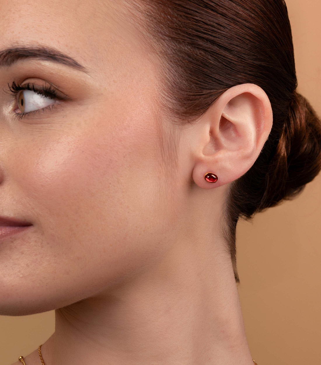 Rose Aura Studs
