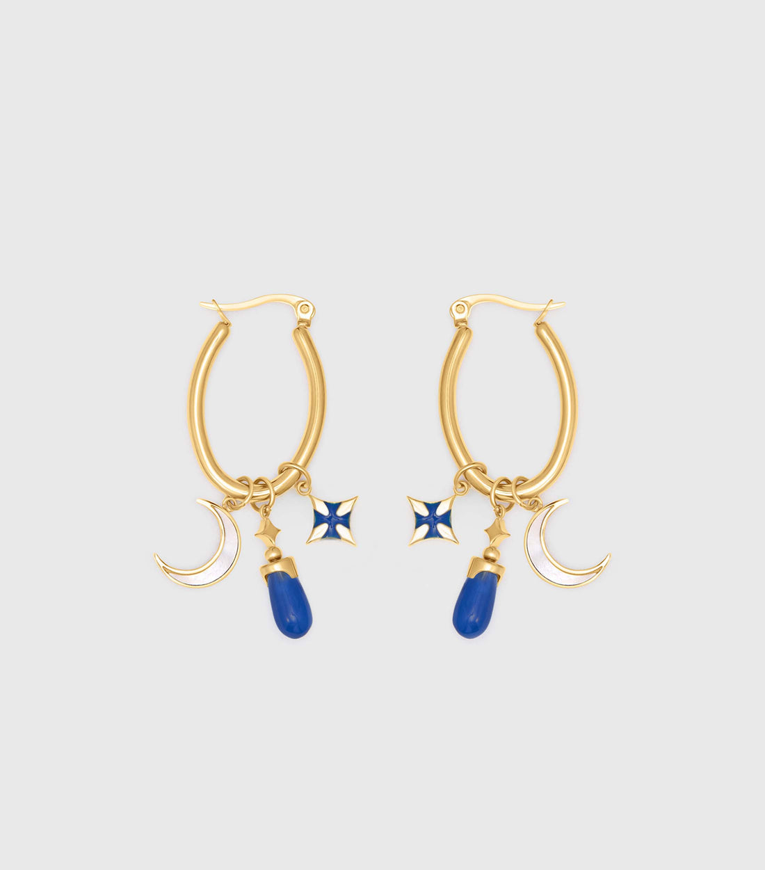 Grace Hoops Earrings