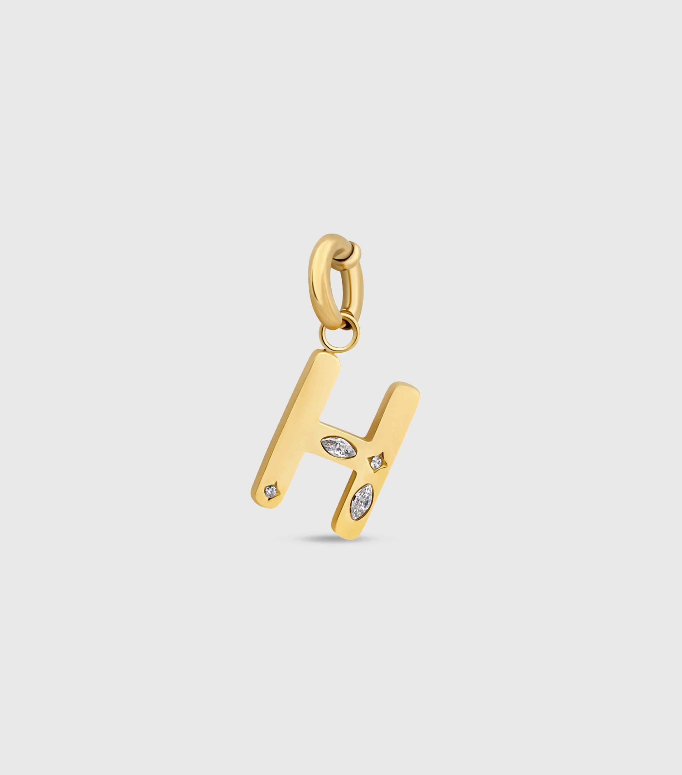 Initial Charm Pendant