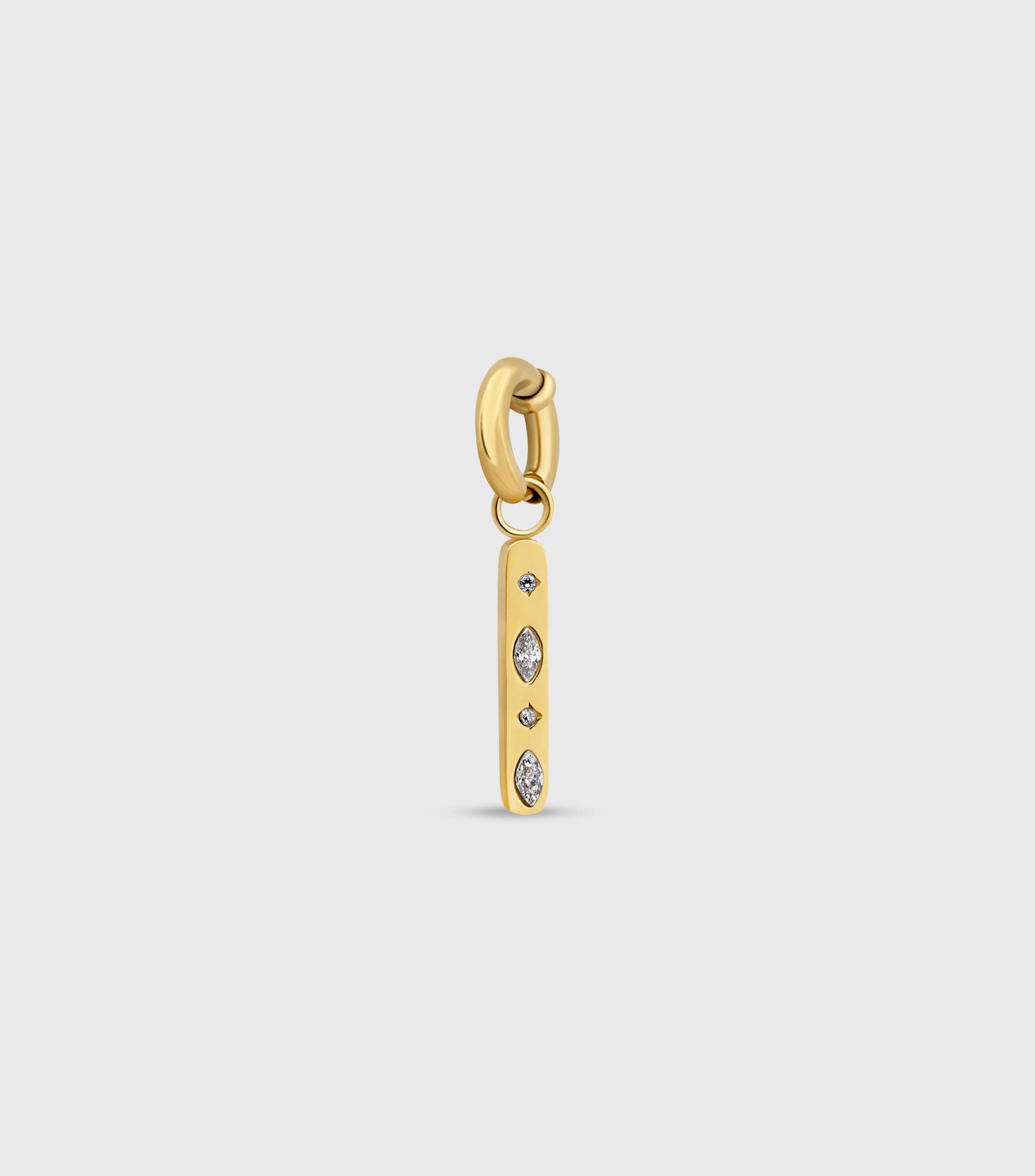 Initial Charm Pendant