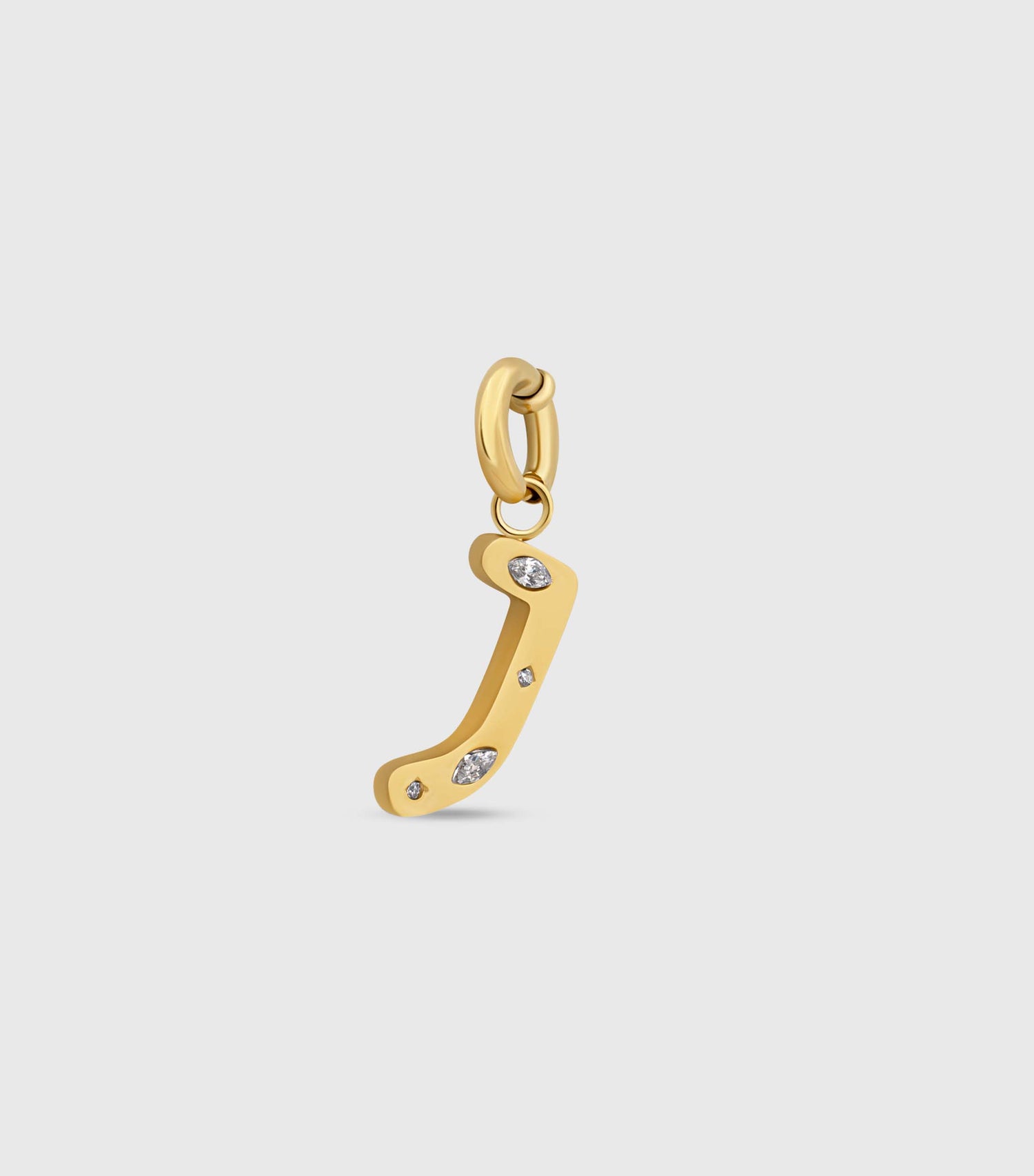 Initial Charm Pendant