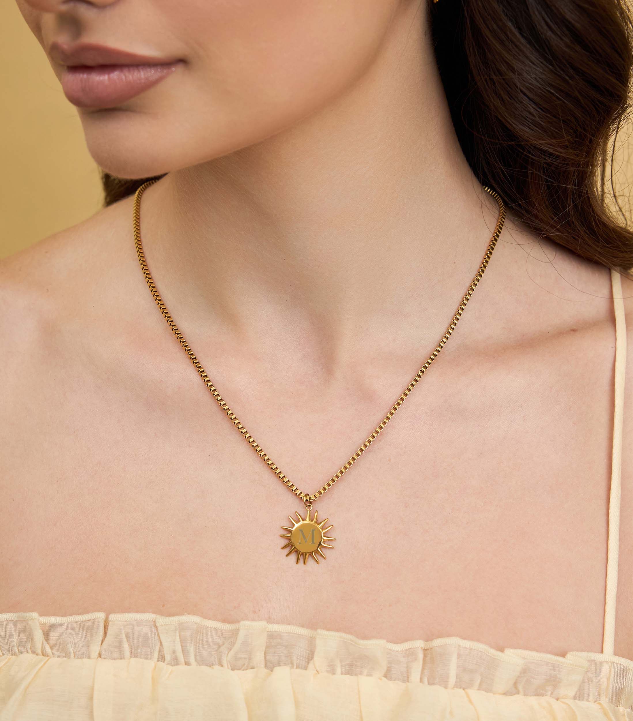 Eternal Sun Pendant Necklace