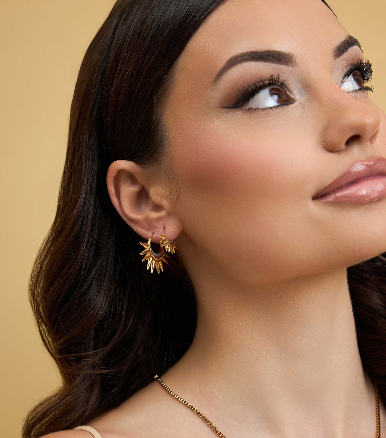 Eternal Sun Petite Hoops
