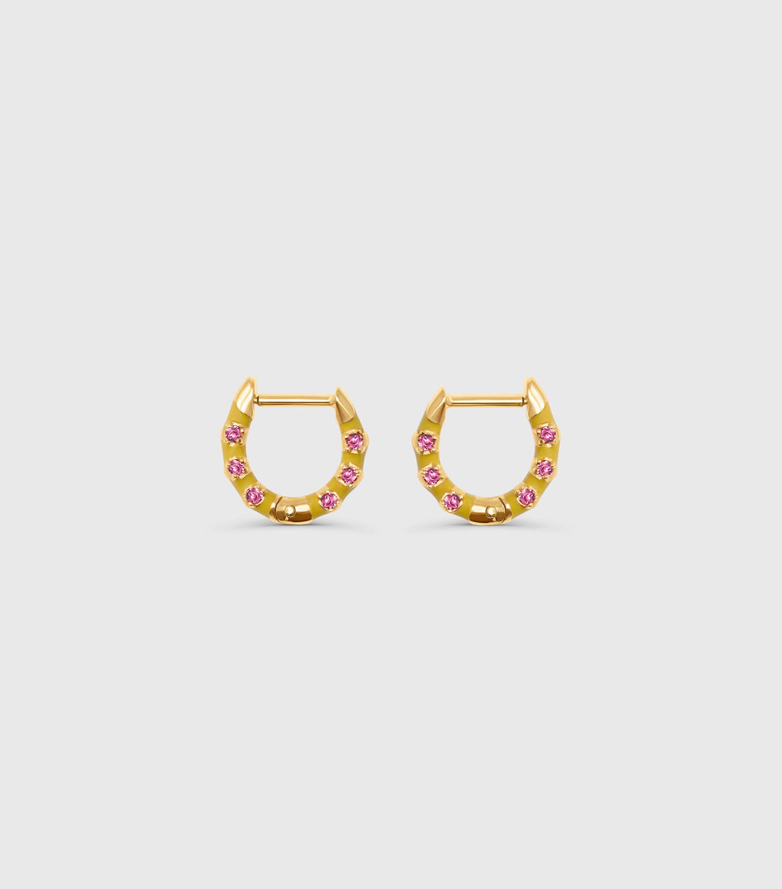 Cactus Bloom Hoops