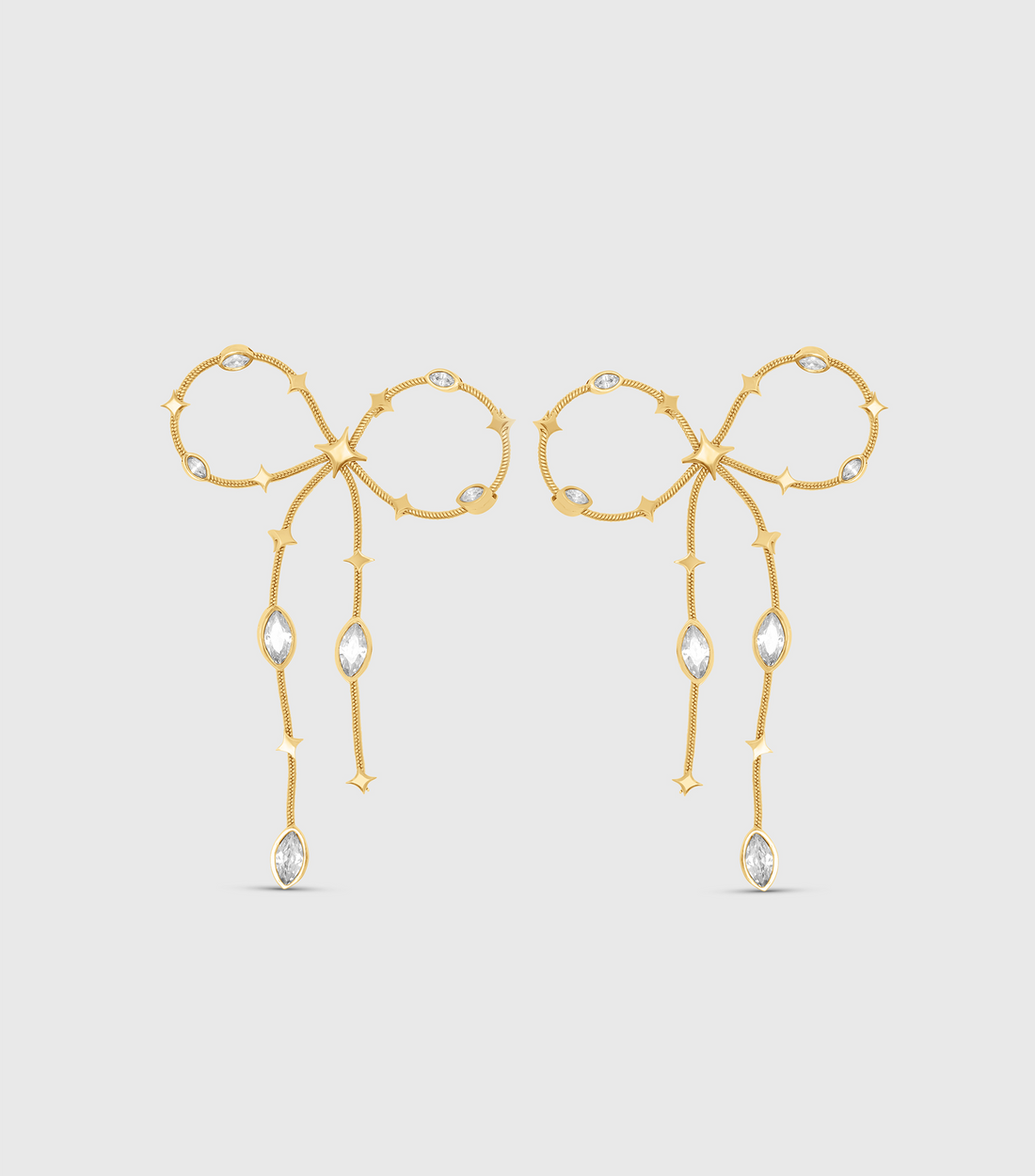 Glistening Bow Studs