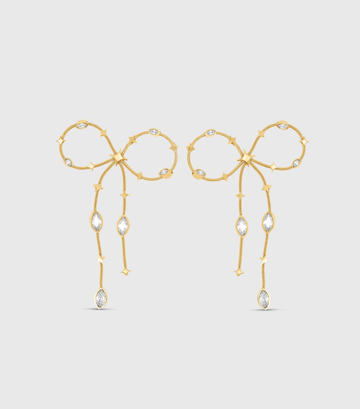 Glistening Bow Studs