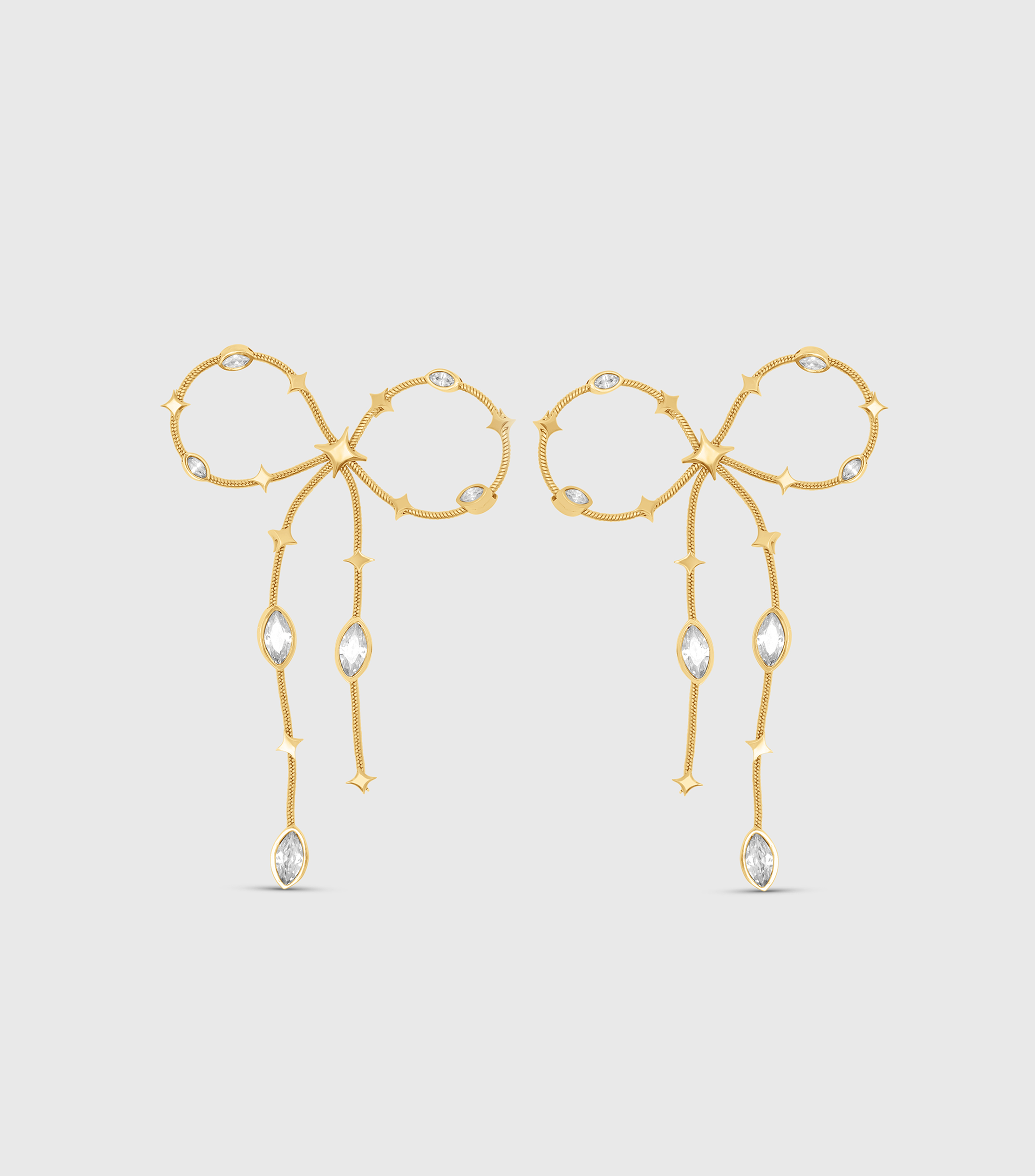 Glistening Bow Studs