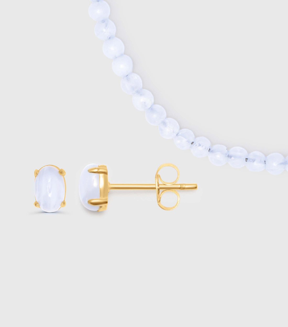 Dusktide Beaded Necklace & Studs Giftset