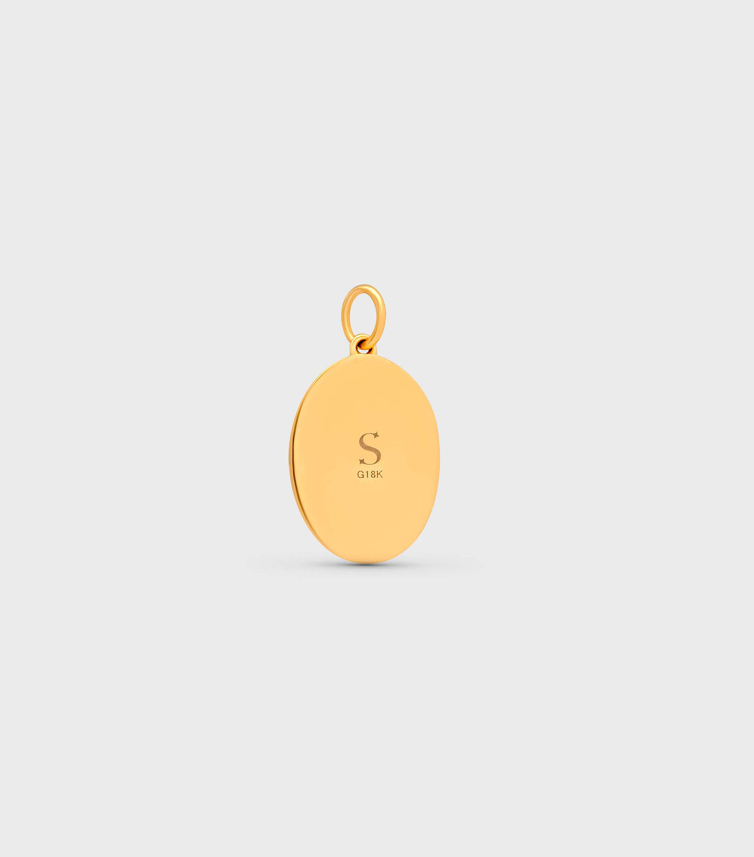 18k Solid Gold Fine Celestial Graduation Pendant