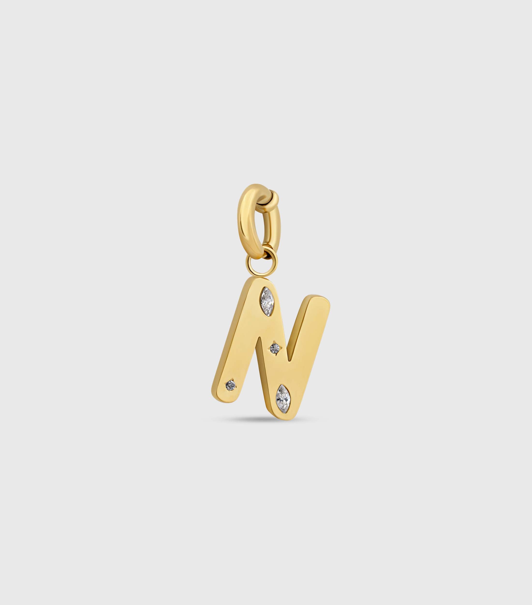Initial Charm Pendant