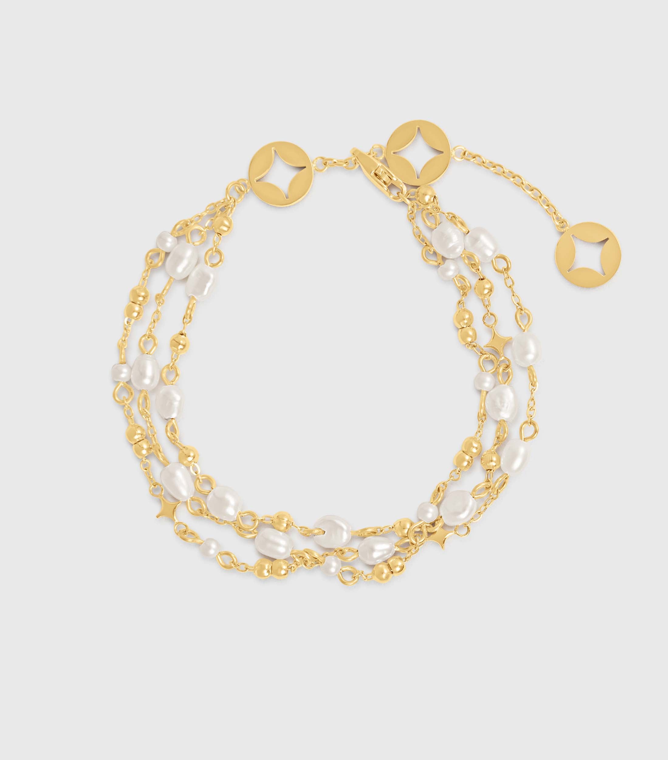 Lunar Drip Triple Bracelet