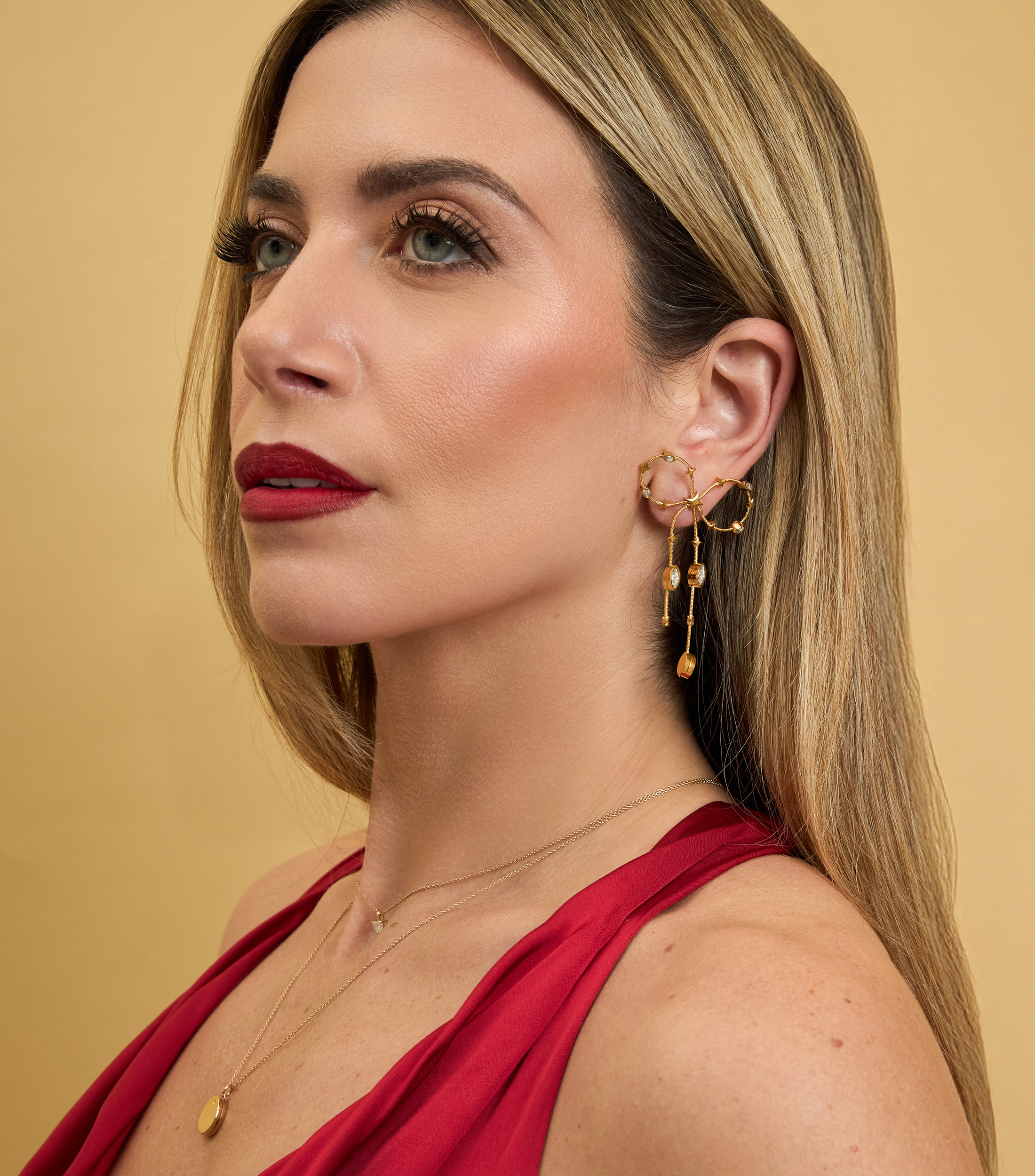 Glistening Bow Studs