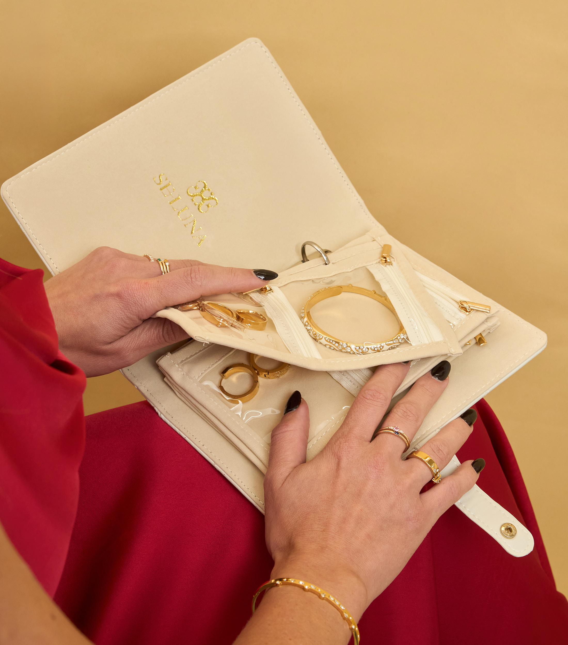 Se-Luna Jewellery Travel Book Organiser