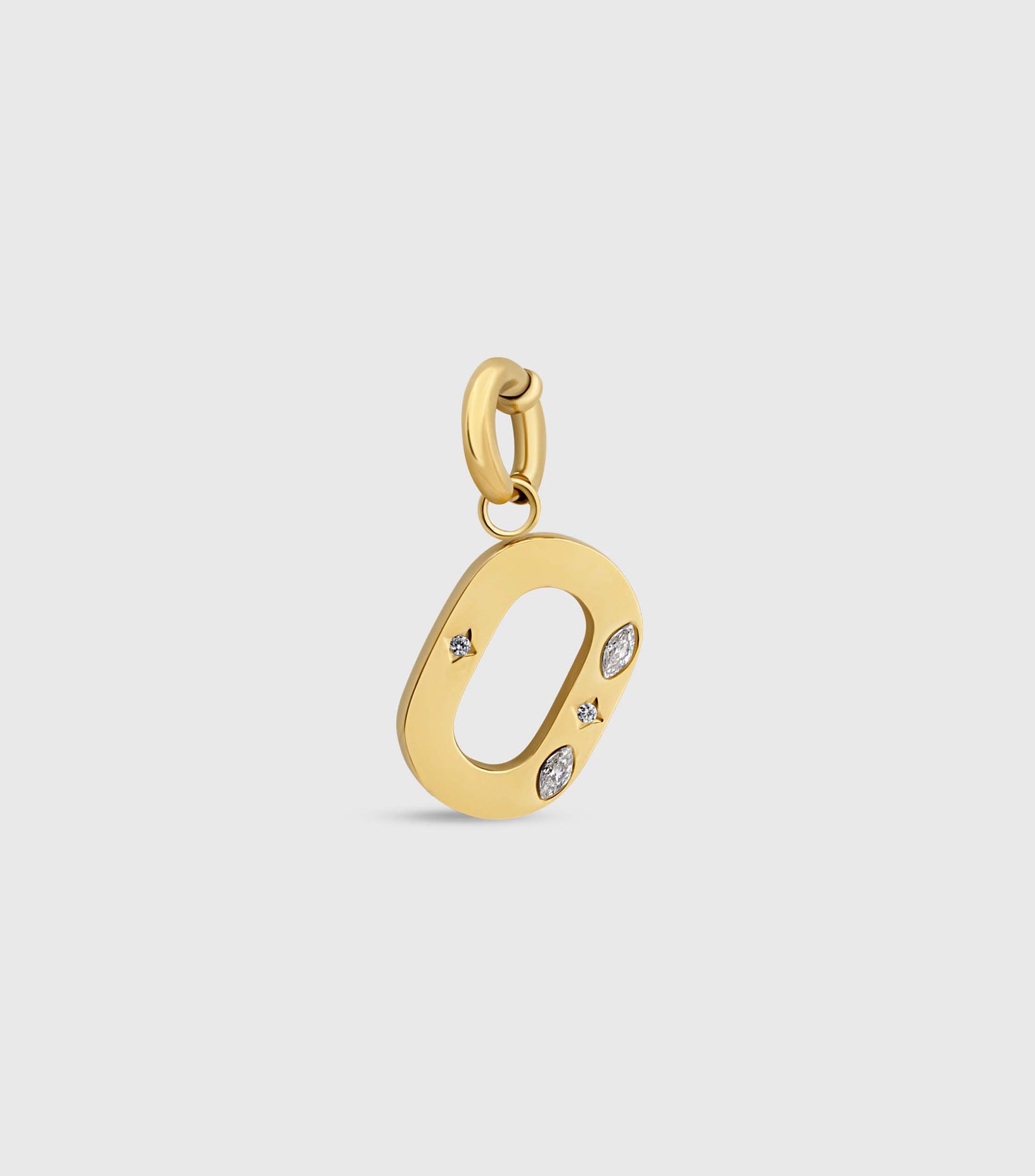 Initial Charm Pendant