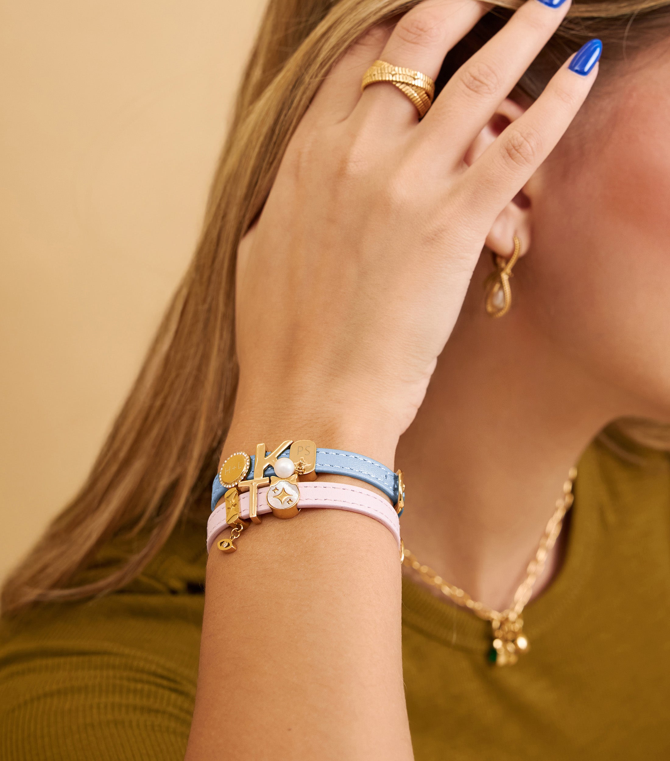 Infinity Glitter Charm