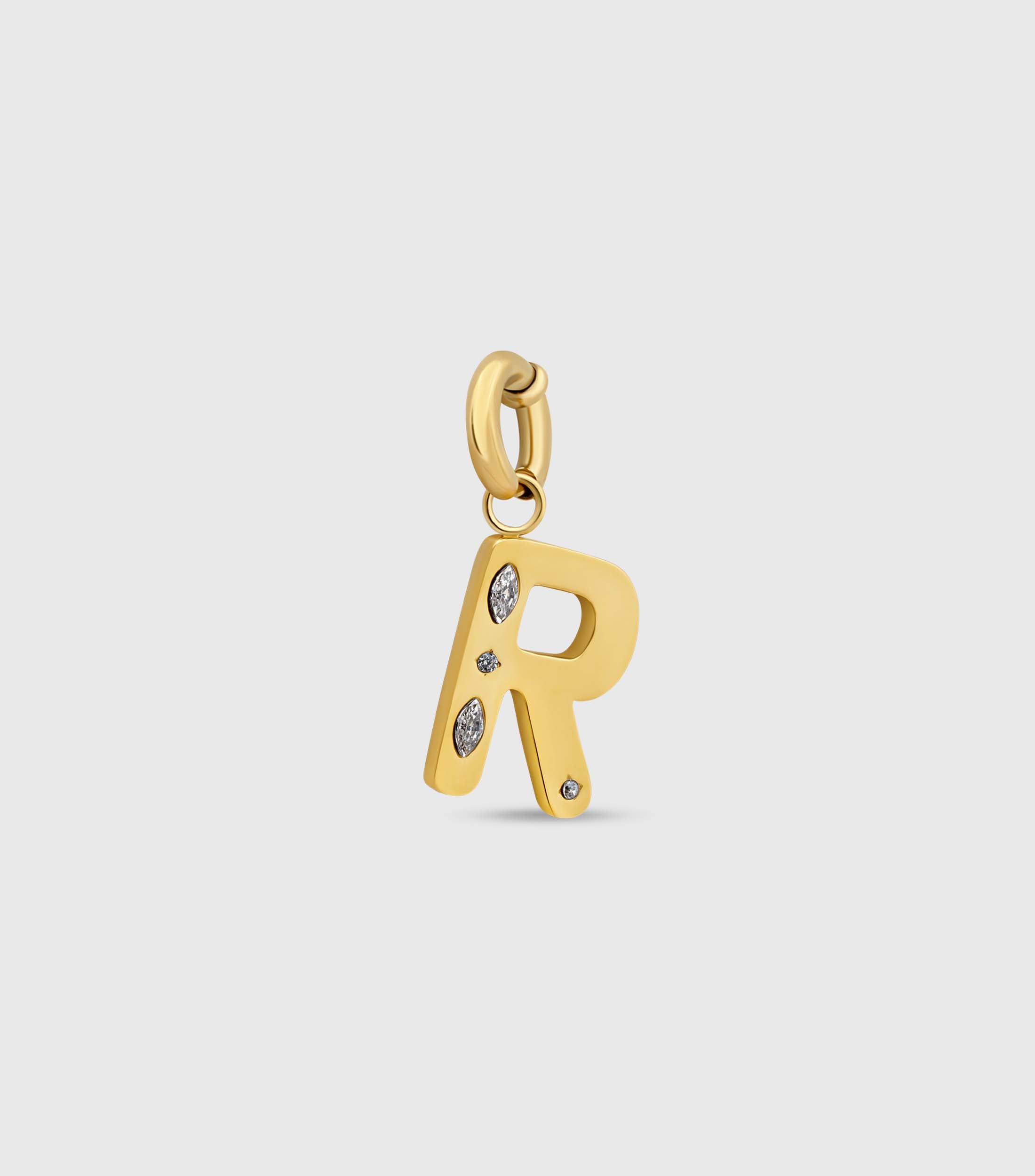 Initial Charm Pendant