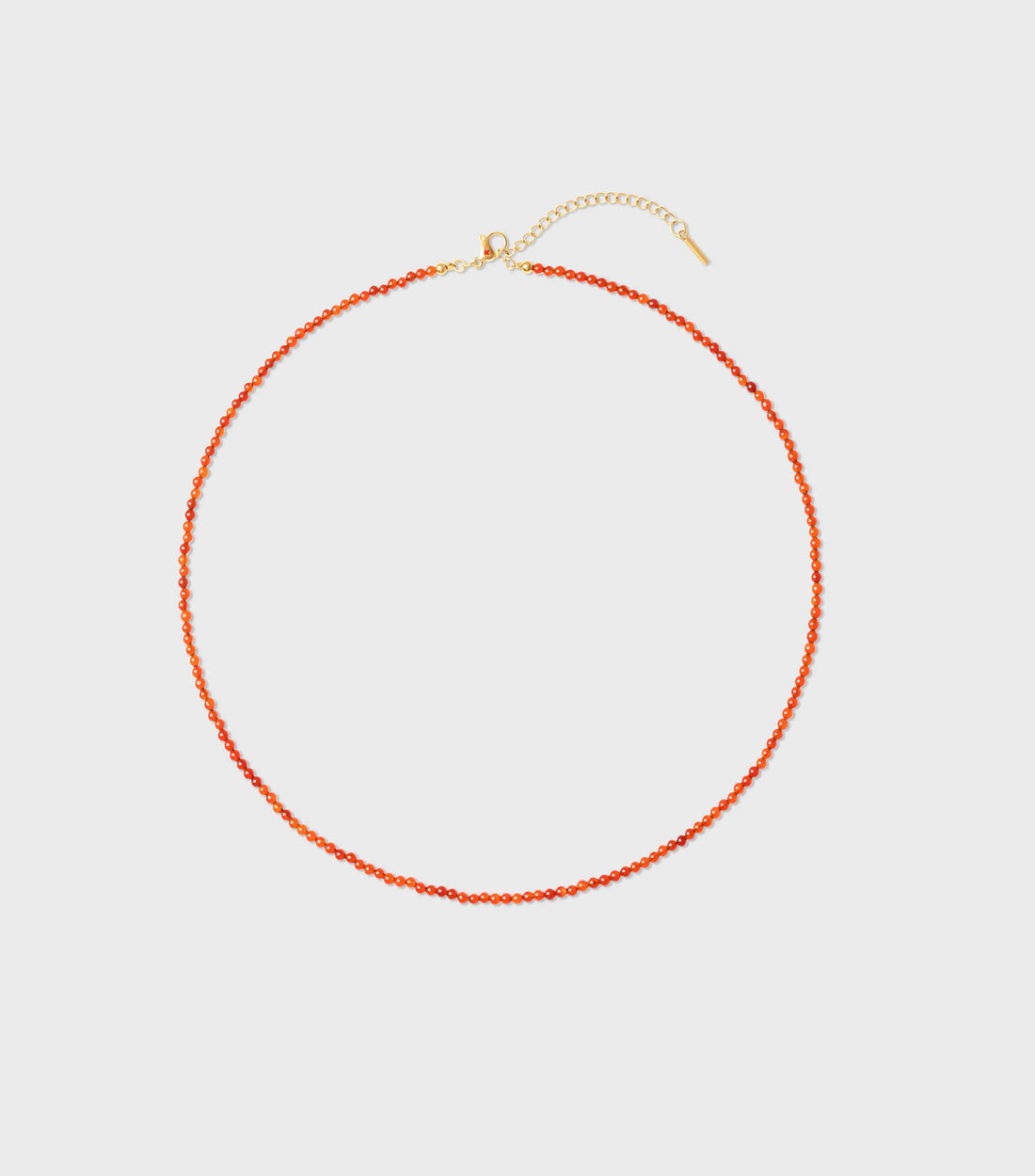 Amber Horizon Beaded Necklace