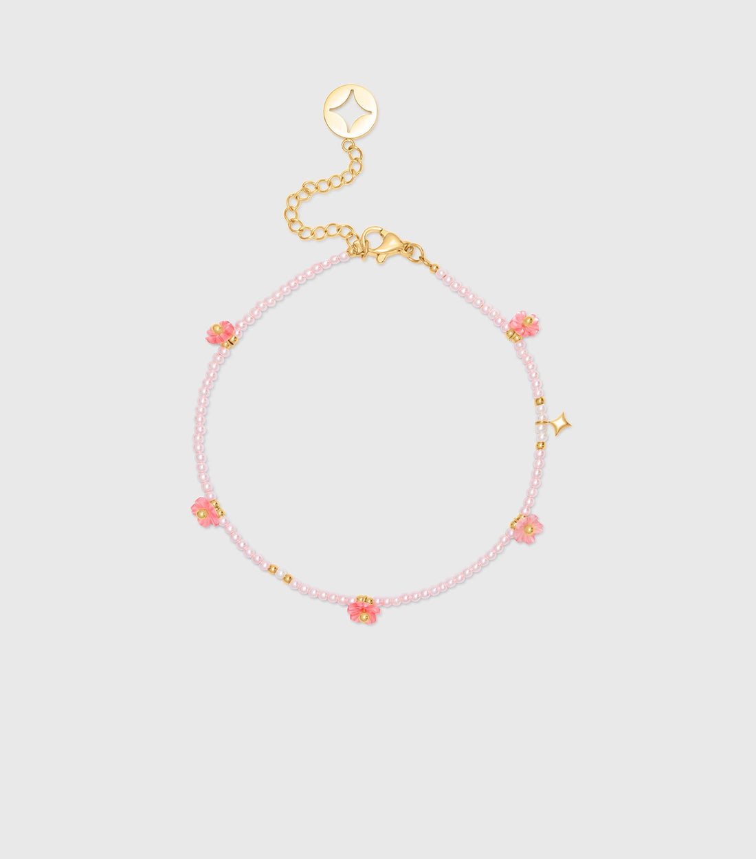 Rosy Twilight Anklet