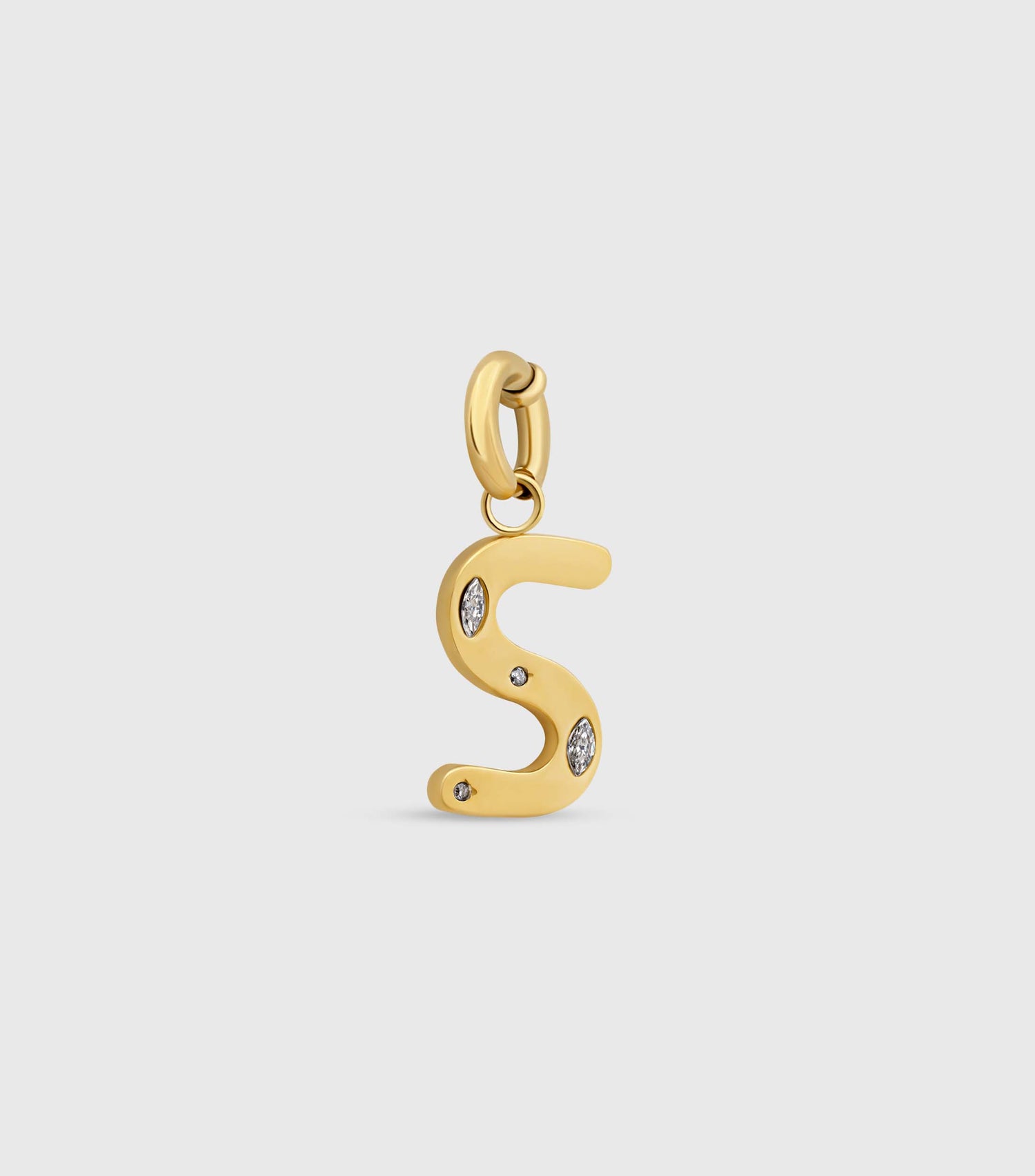 Initial Charm Pendant