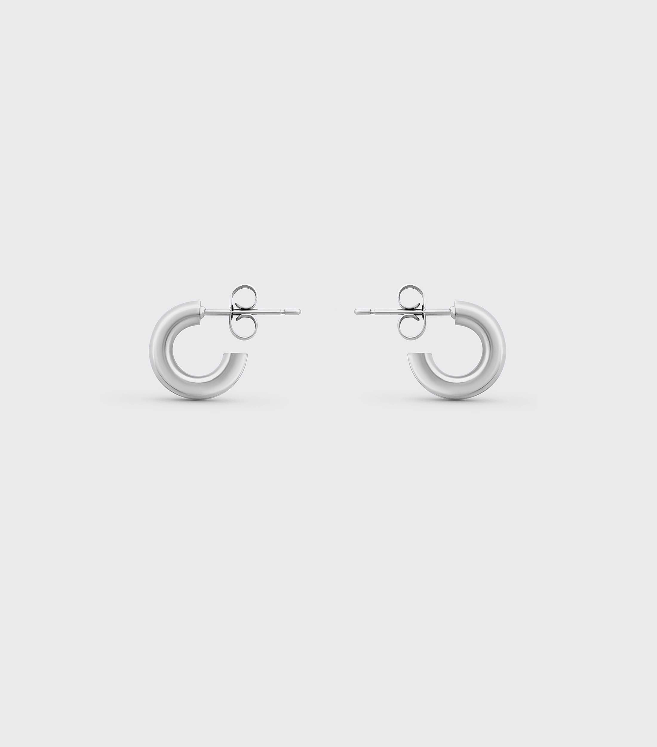 Petite Se-Luna Earring in Silver