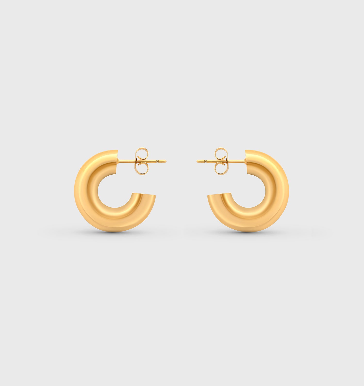 Se-Luna Hoop Earrings in Gold