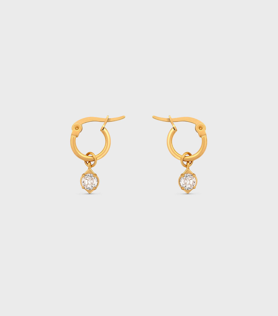 Wish Upon a Star Hoop Earrings