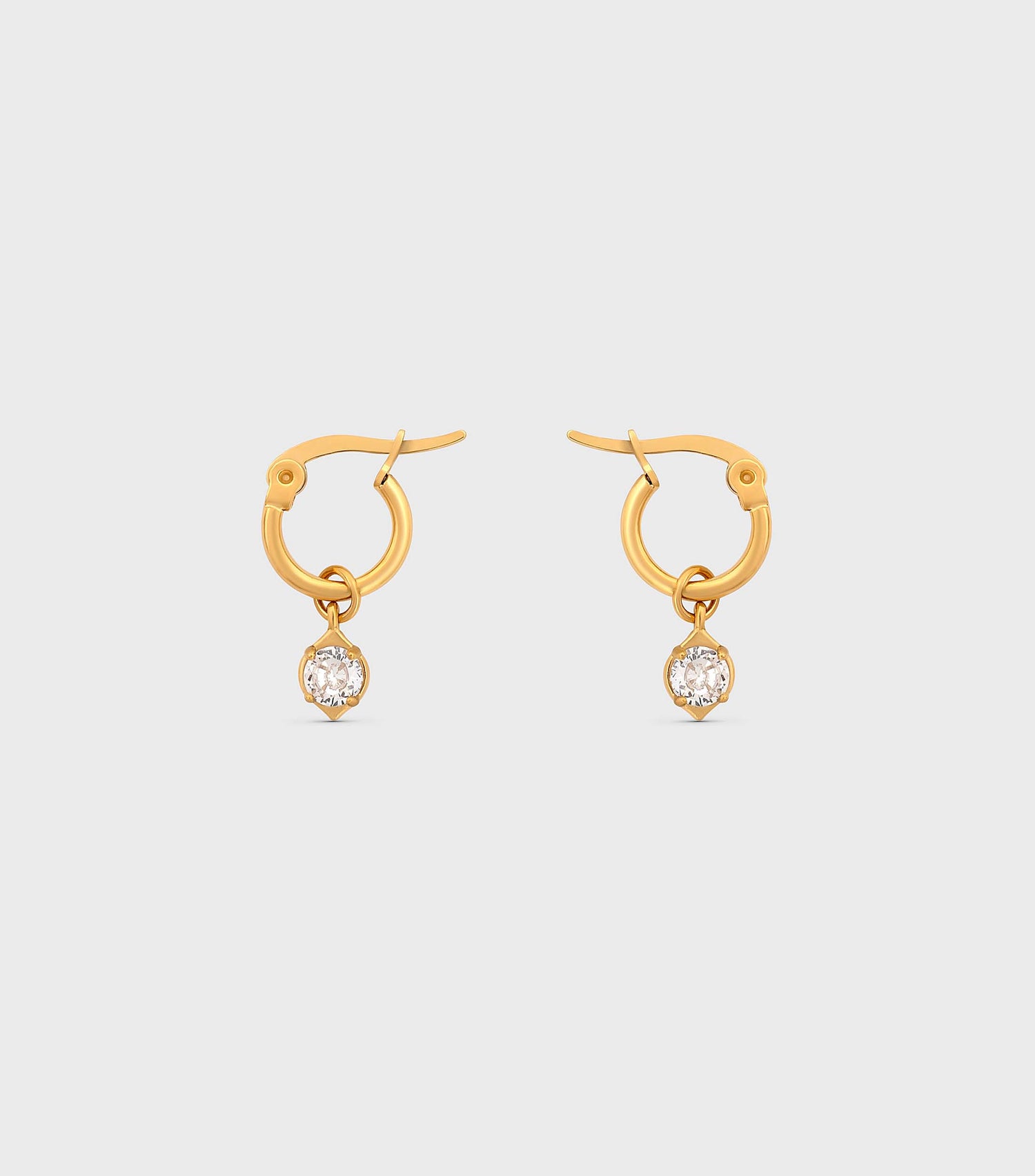 Wish Upon a Star Hoop Earrings