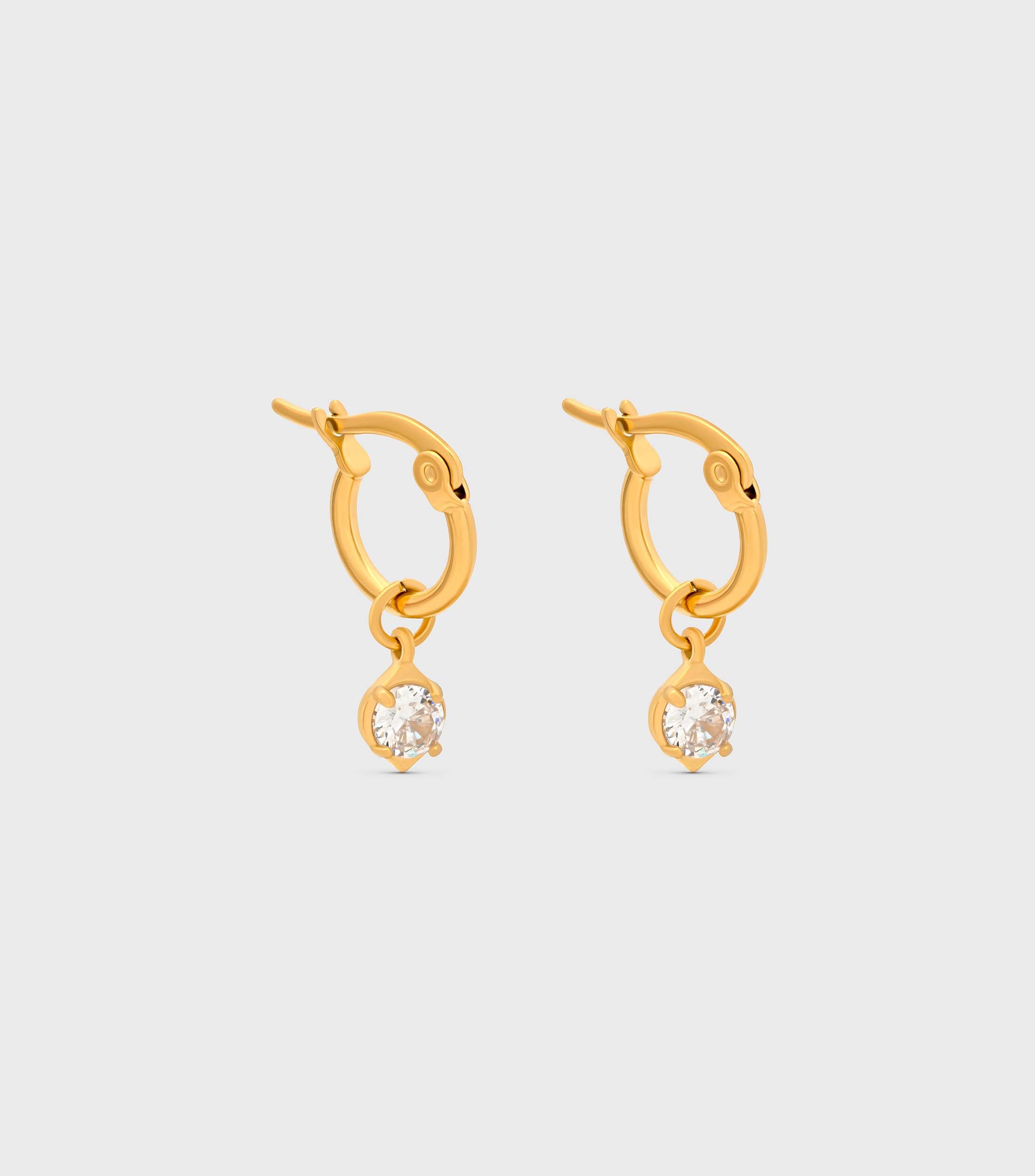 Wish Upon a Star Hoop Earrings