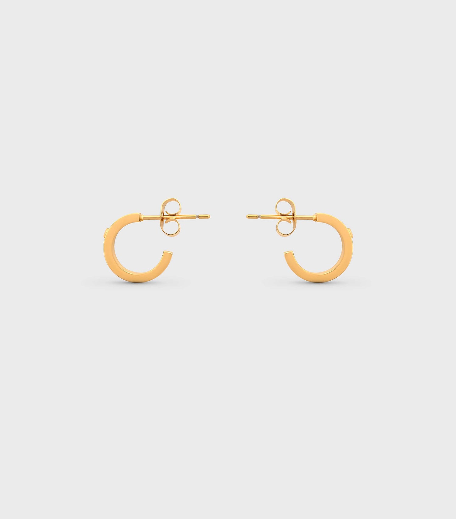 Gold Petite Hoops