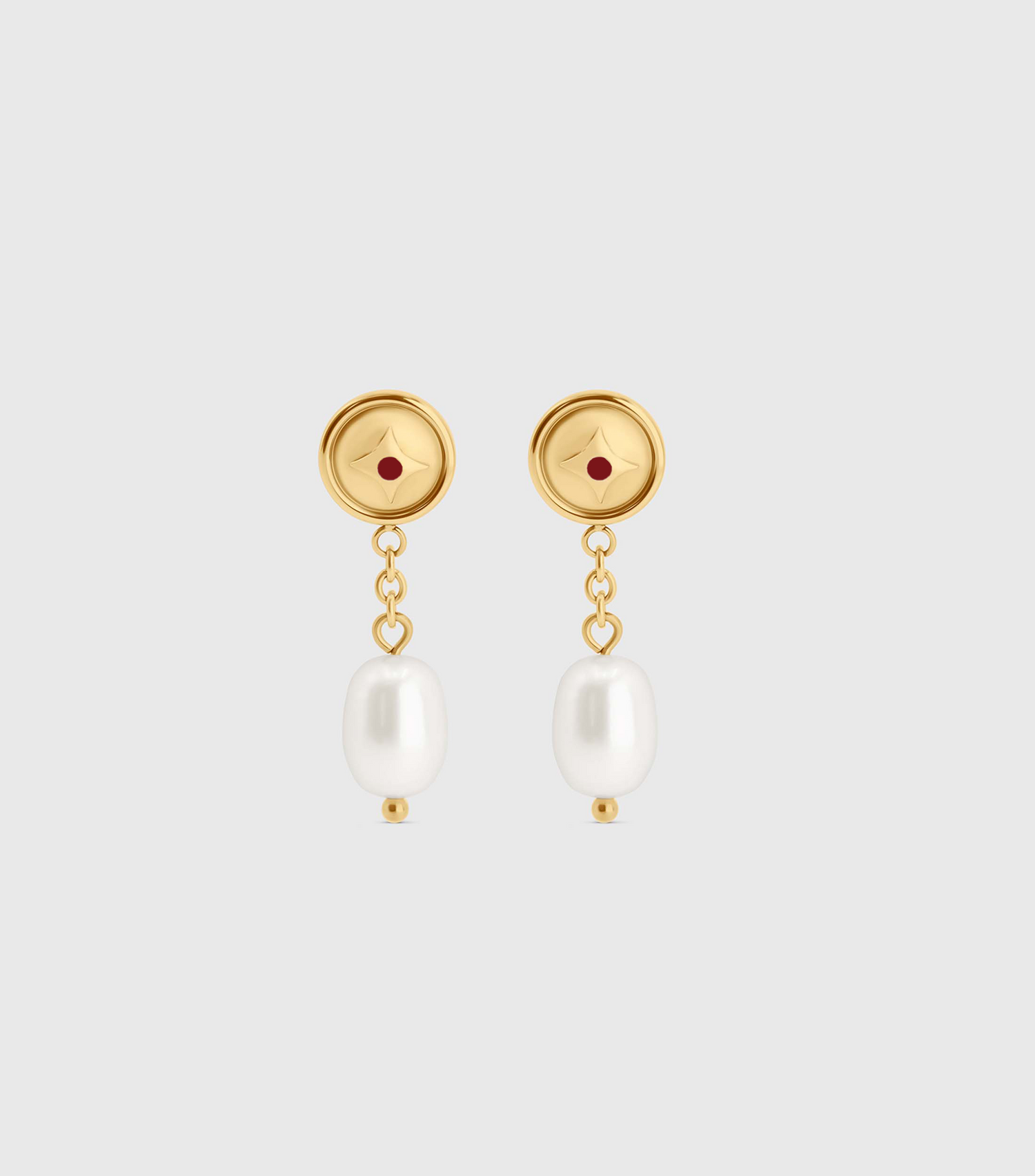 Dusk Pendulum Stud Earrings