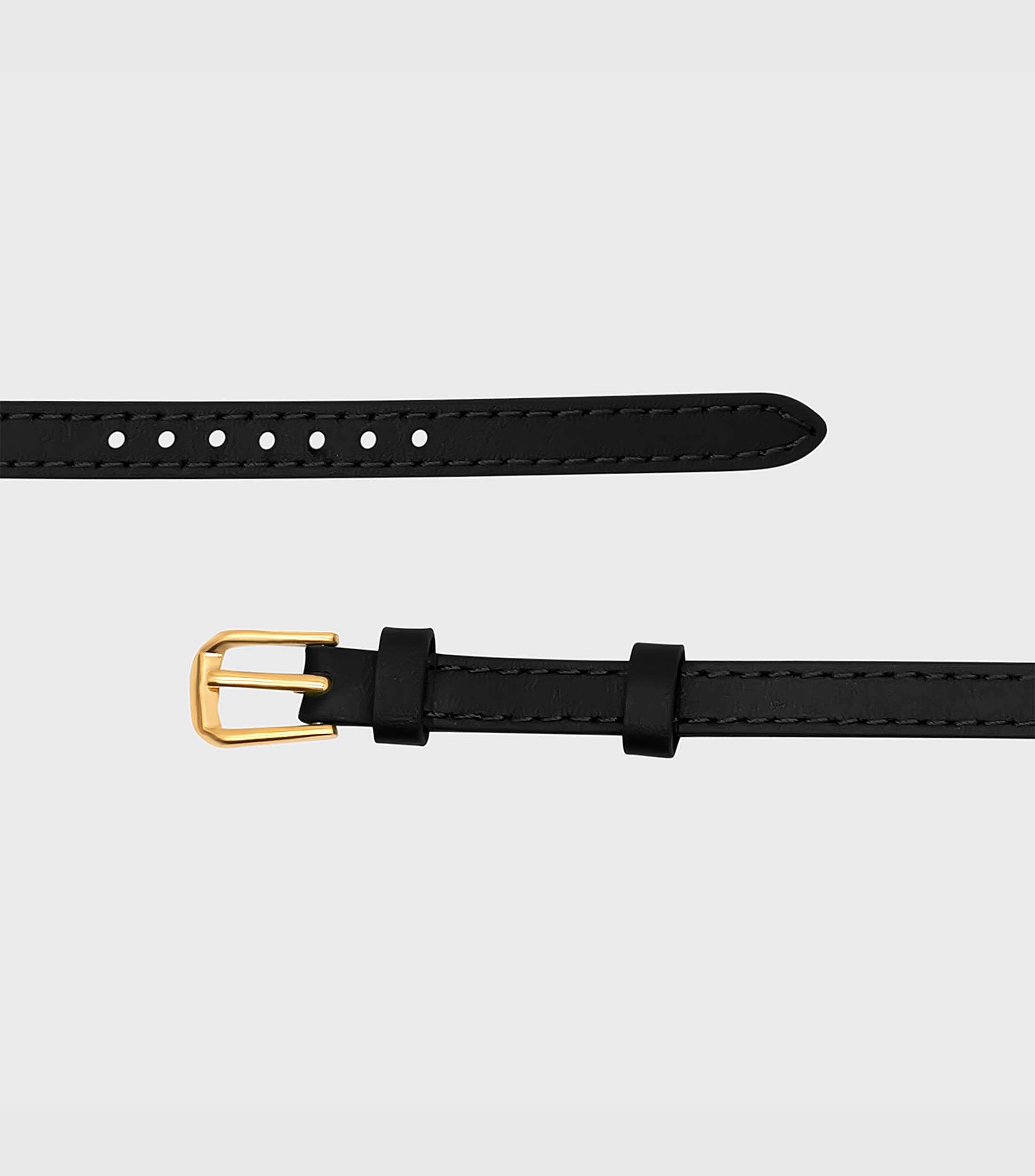 Black Leather Bracelet