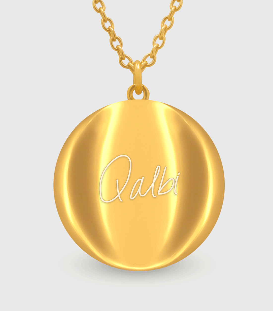 Celestial Demi-Fine Pendant Necklace with Script or Engraving