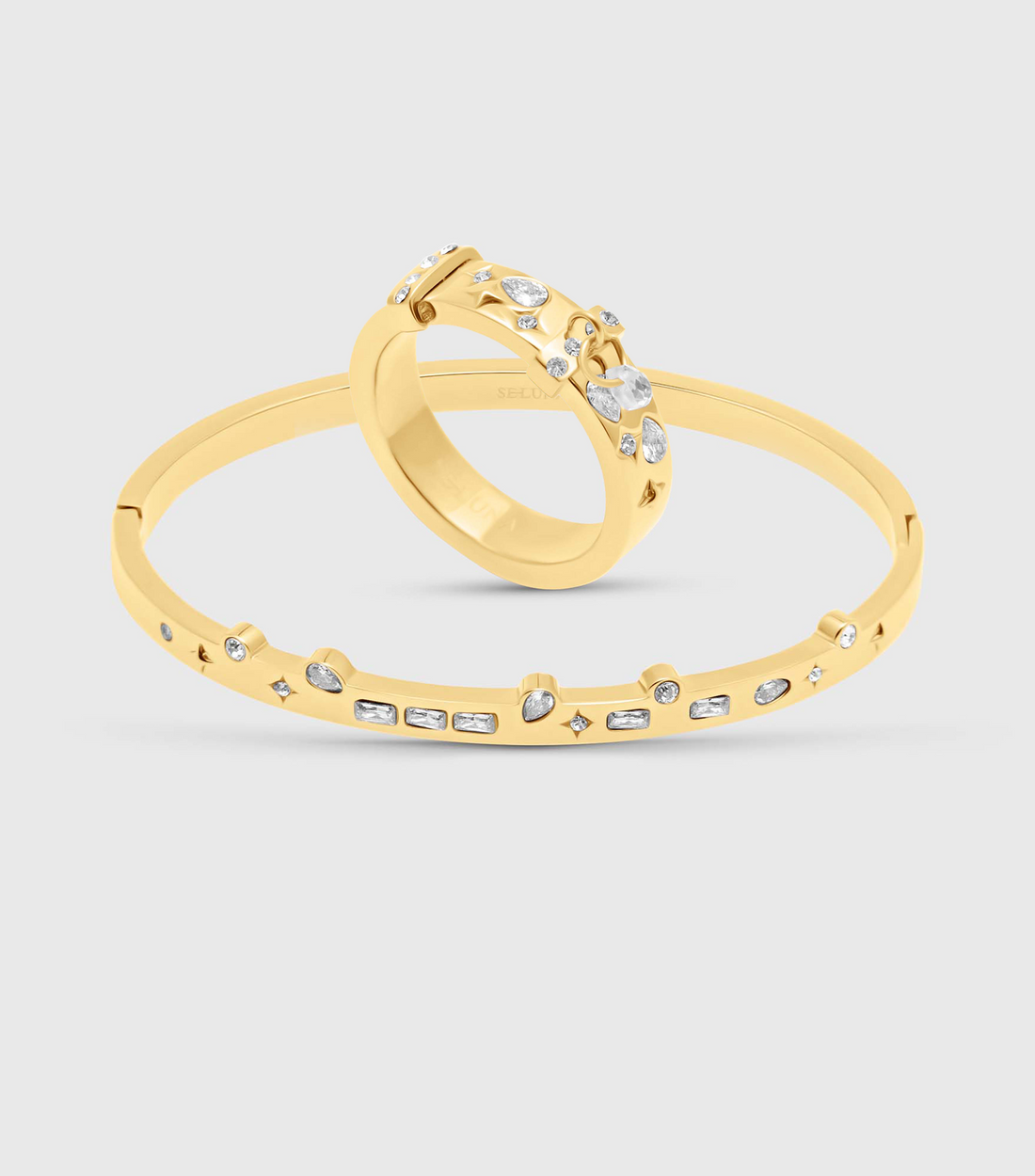 Starfall Ring &amp; Starfall Bangle Gift Set