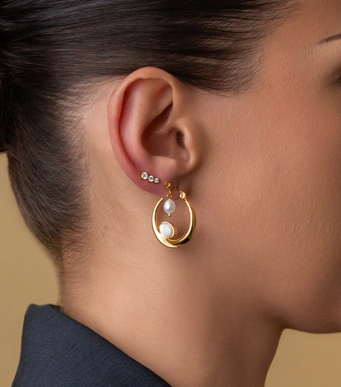 Petite Star Stud Earrings