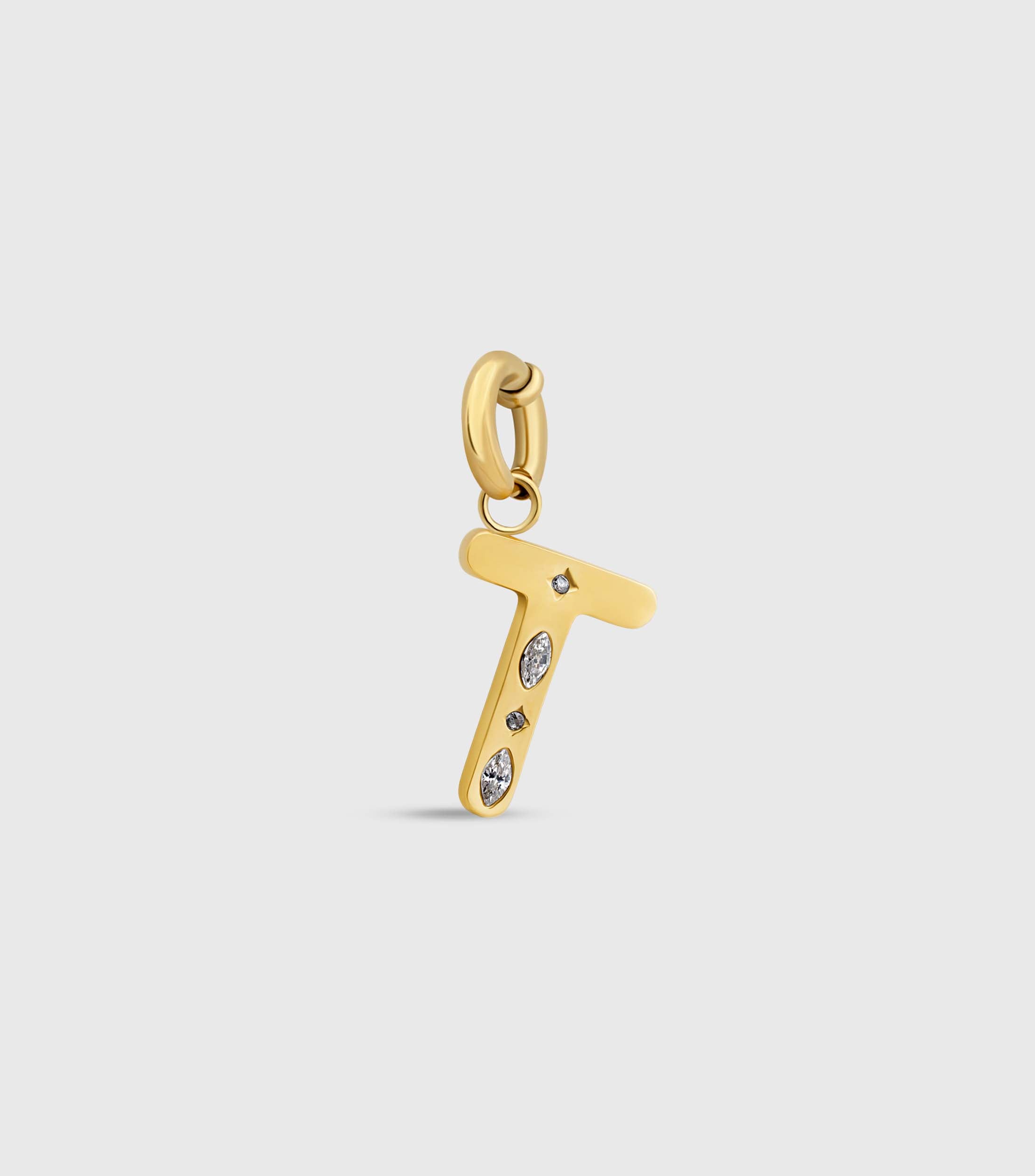 Initial Charm Pendant