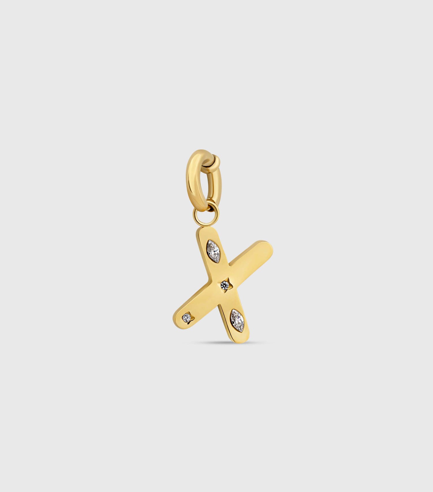 Initial Charm Pendant