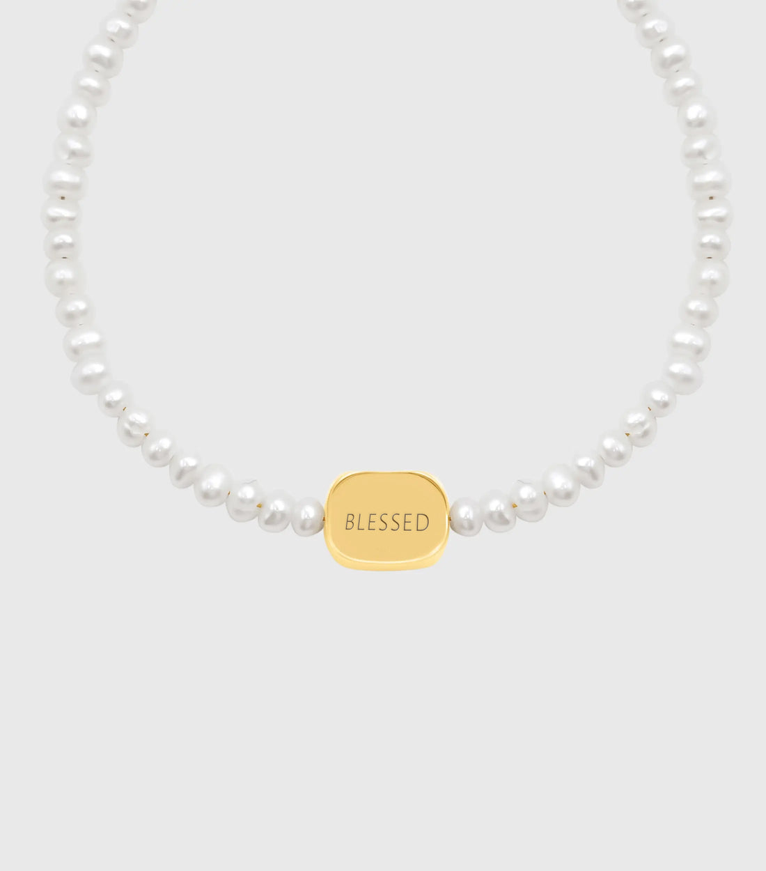Vermeil Celestial Blessed Pendant Pearl Bracelet