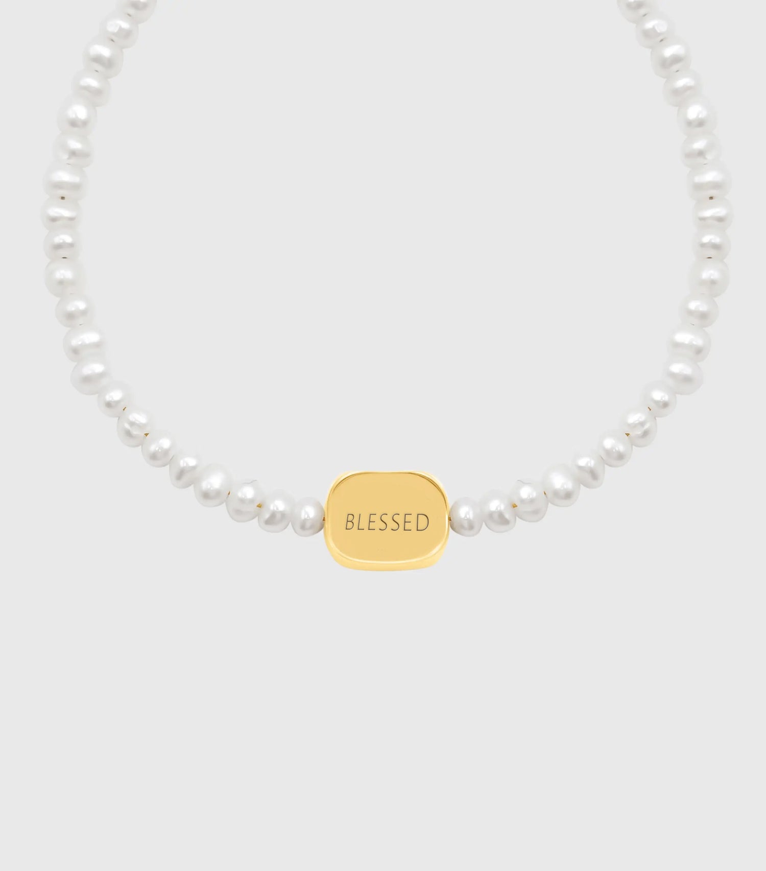 Vermeil Celestial Blessed Pendant Pearl Bracelet