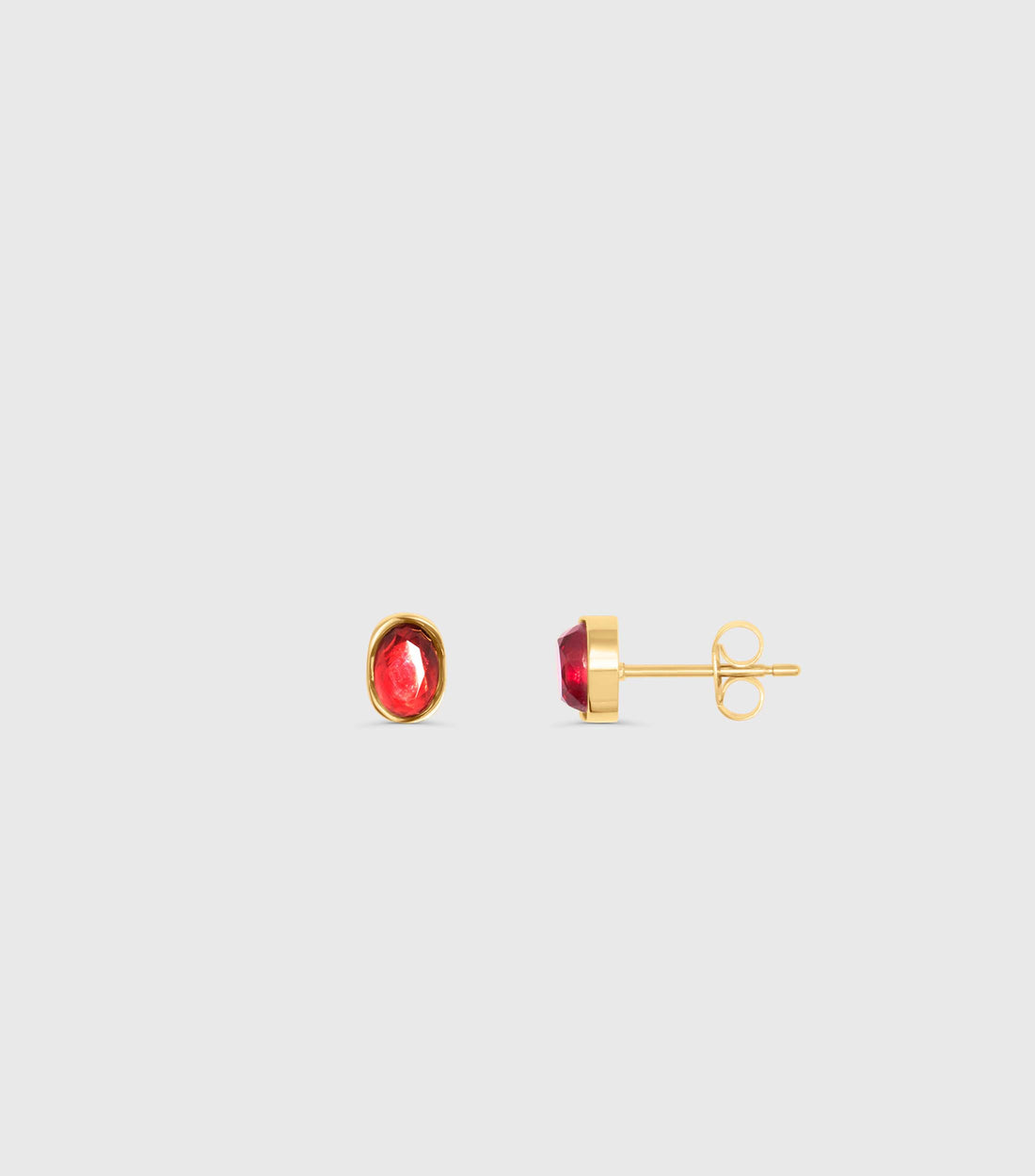 Rose Aura Studs